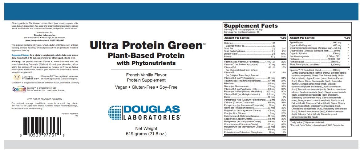 Douglas Laboratories Ultra Protein Green