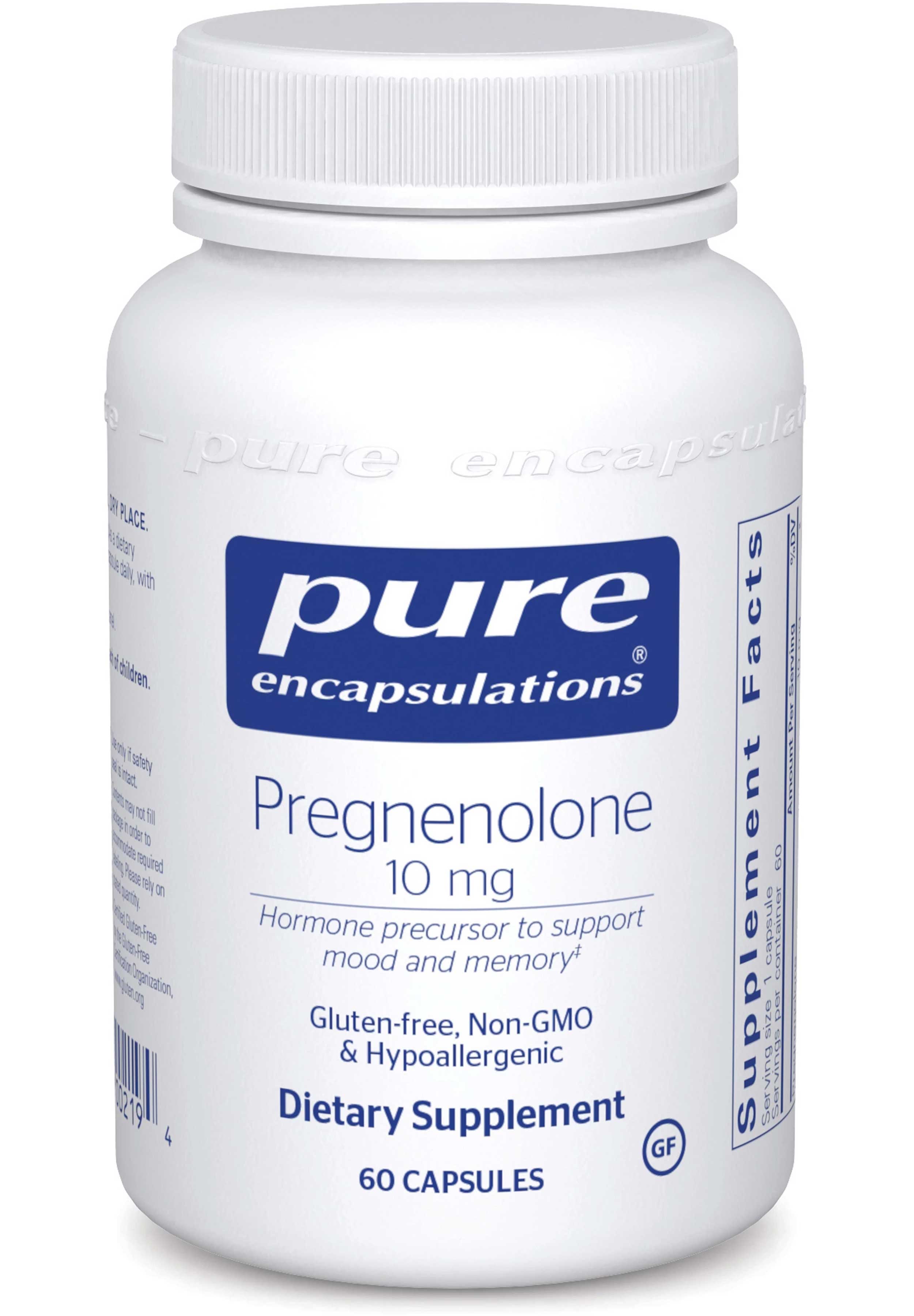 Pure Encapsulations Pregnenolone 10mg