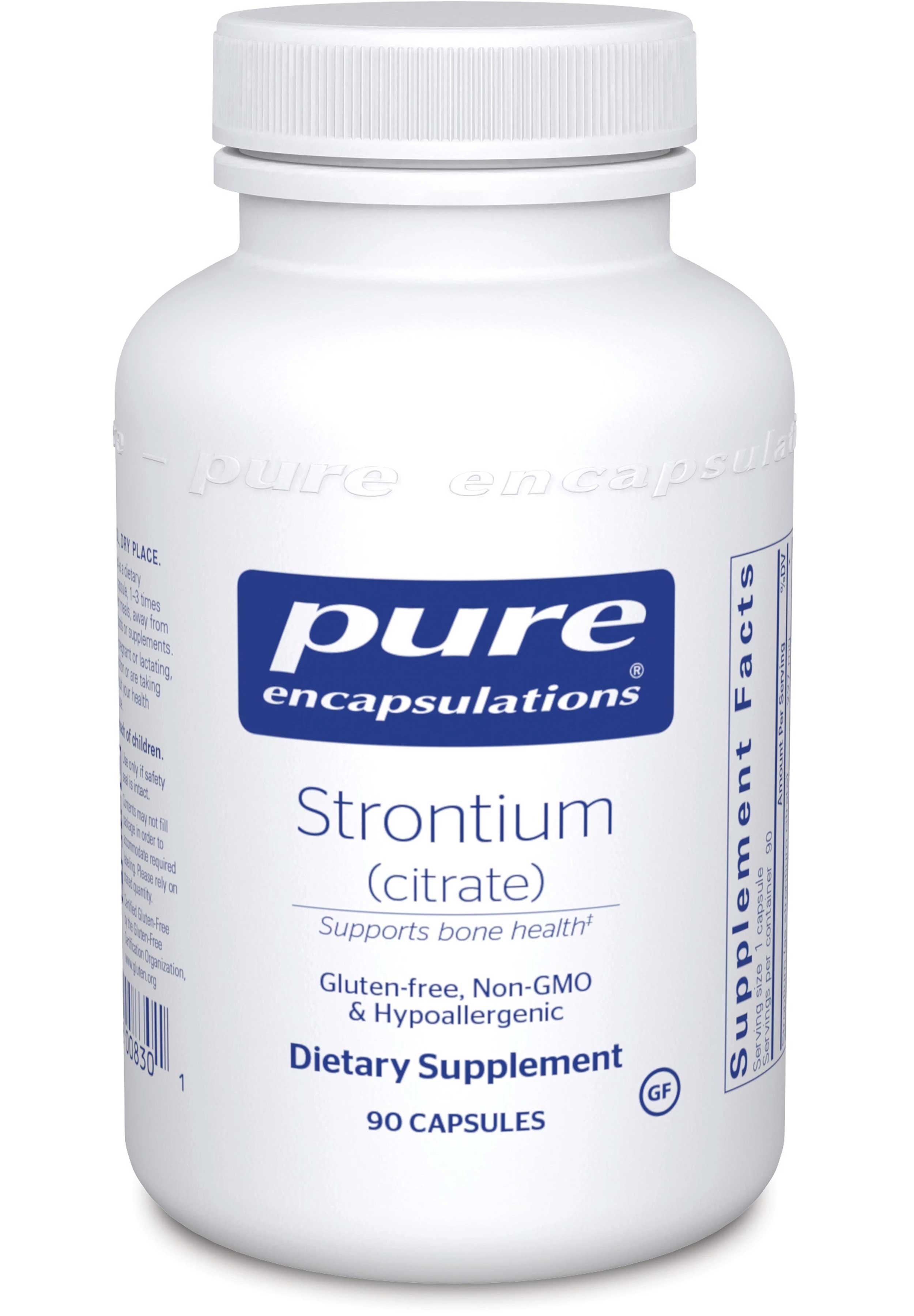 Pure Encapsulations Strontium (citrate)