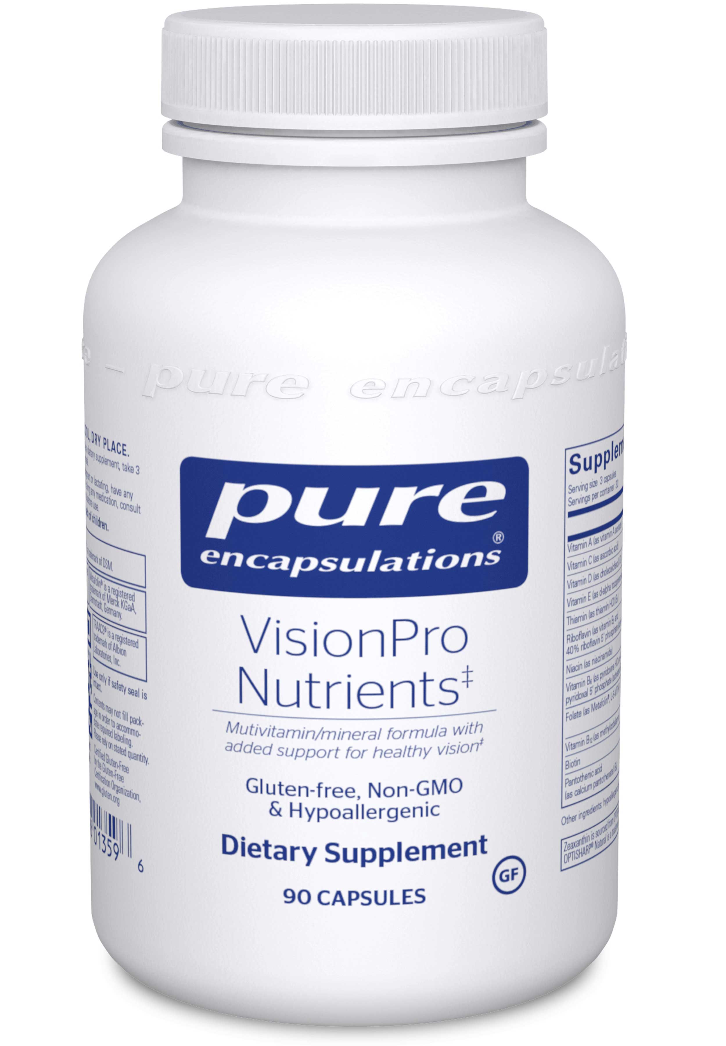 Pure Encapsulations VisionPro Nutrients