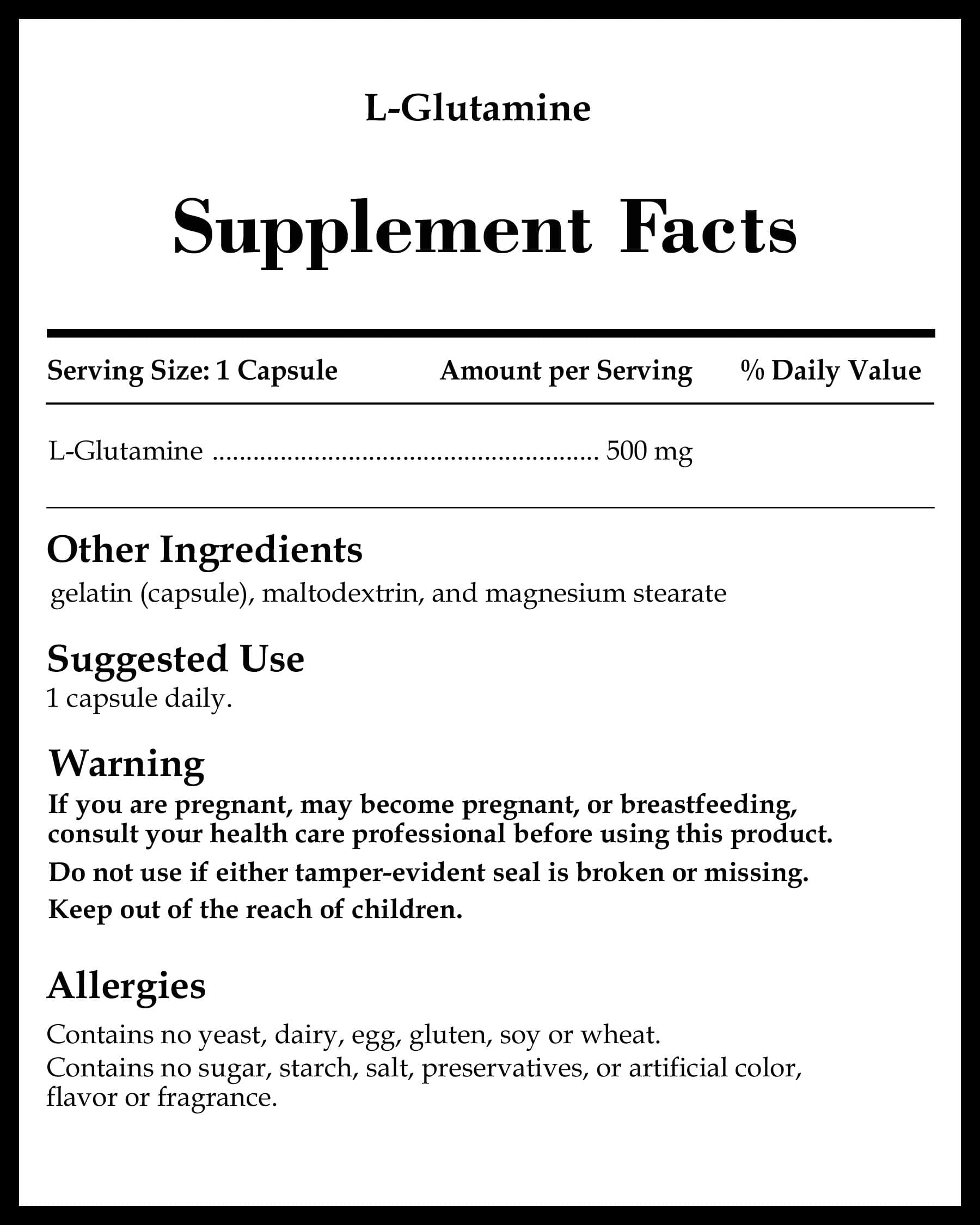 Source Naturals L-Glutamine