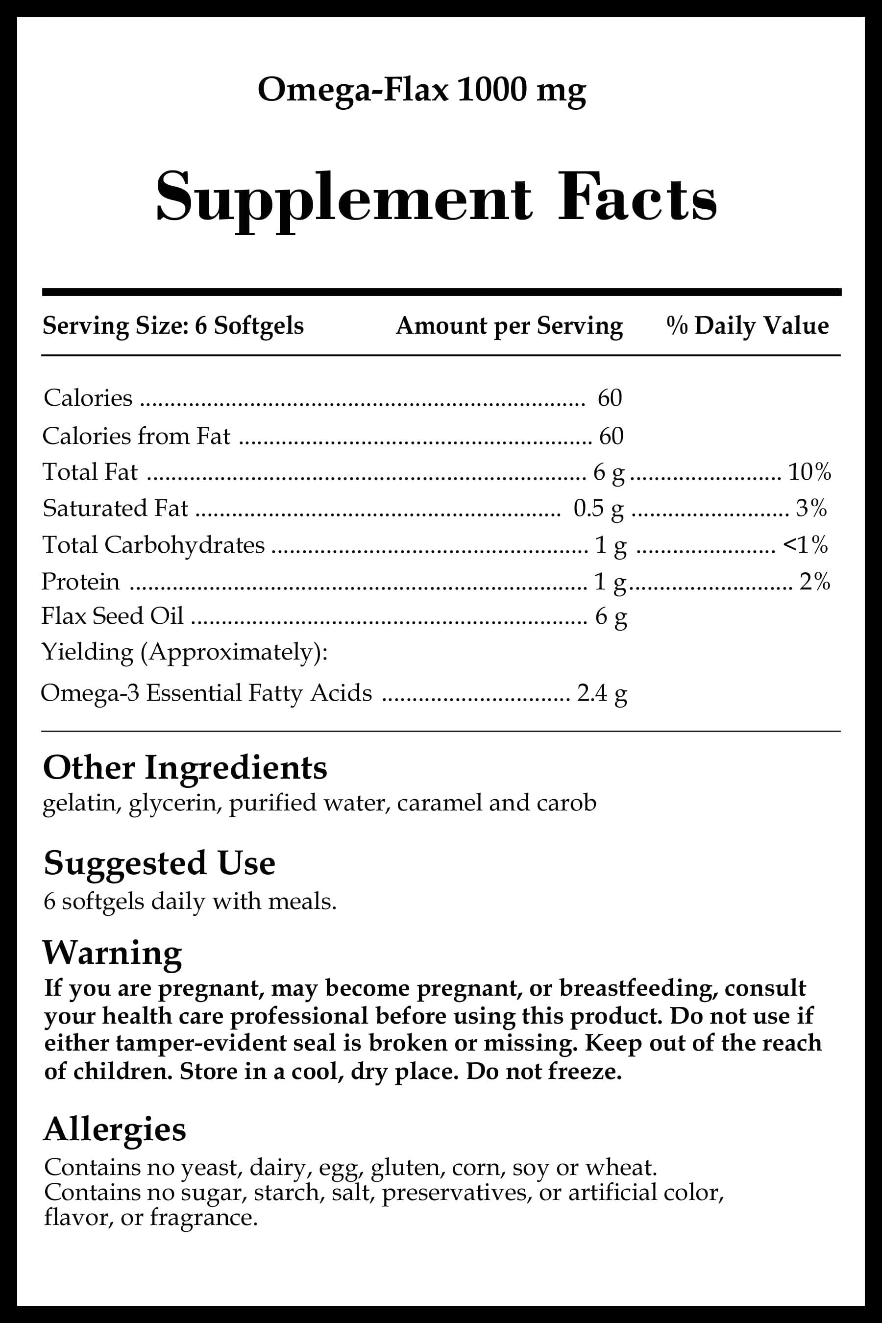 Source Naturals Omega-Flax 1000 mg