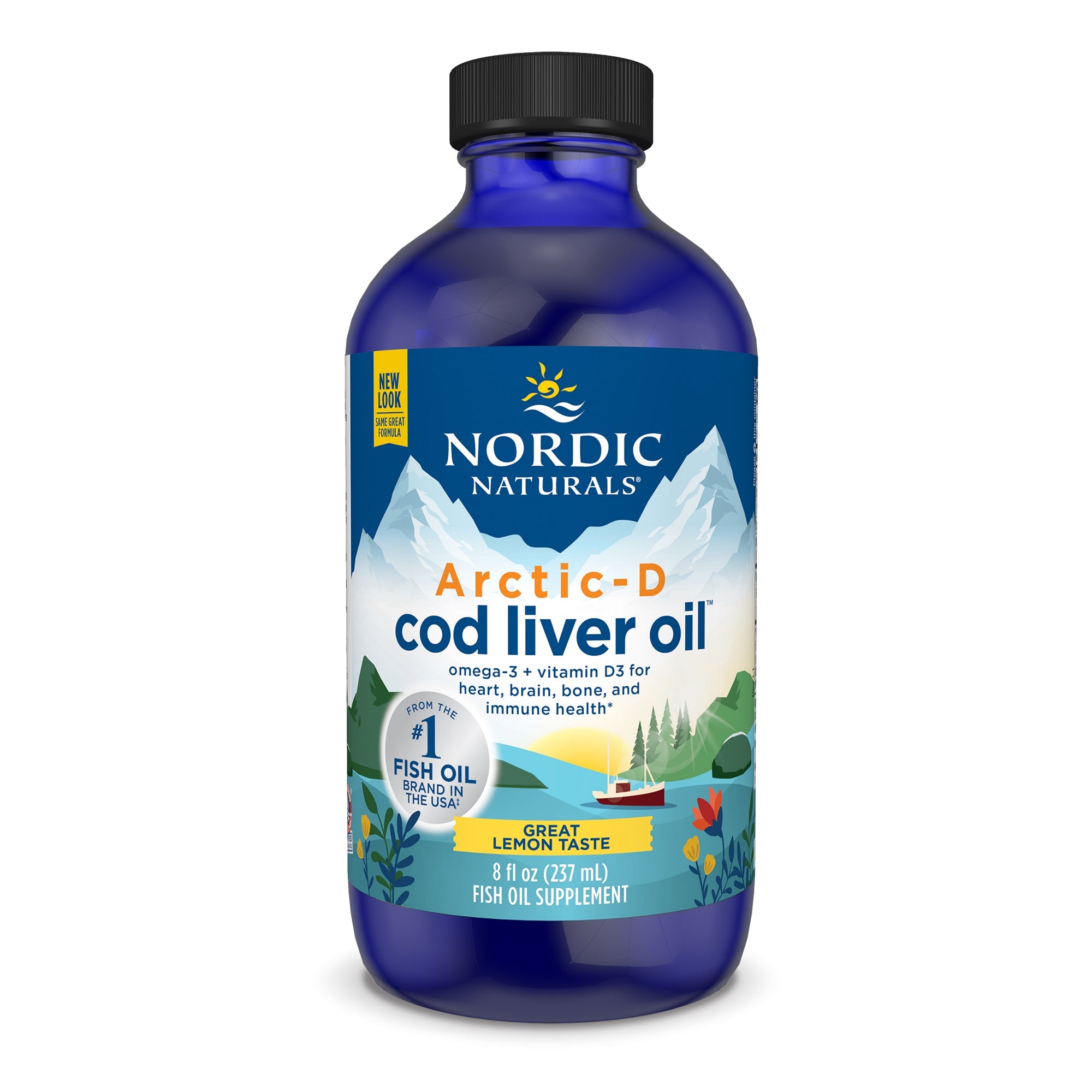 Nordic Naturals Arctic-D Cod Liver Oil Liquid