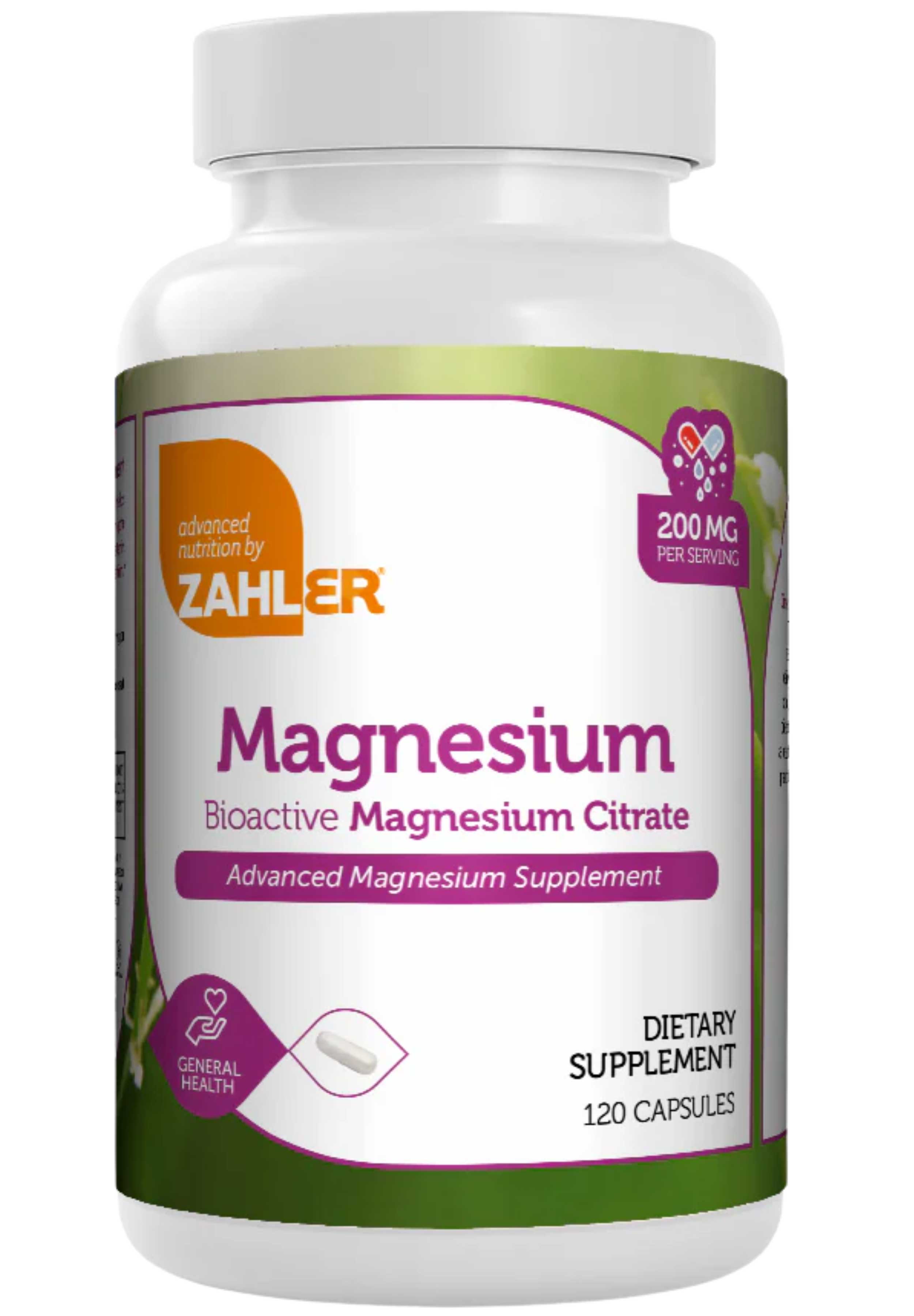 Advanced Nutrition By Zahler Magnesium Citrate