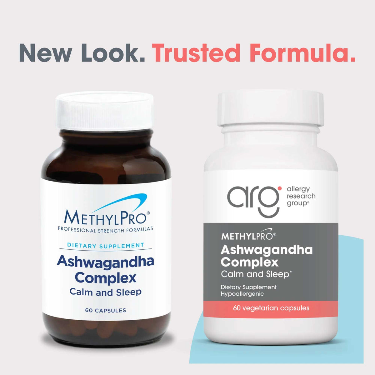 Allergy Research Group Ashwagandha Complex (Formerly MethylPro) New Look