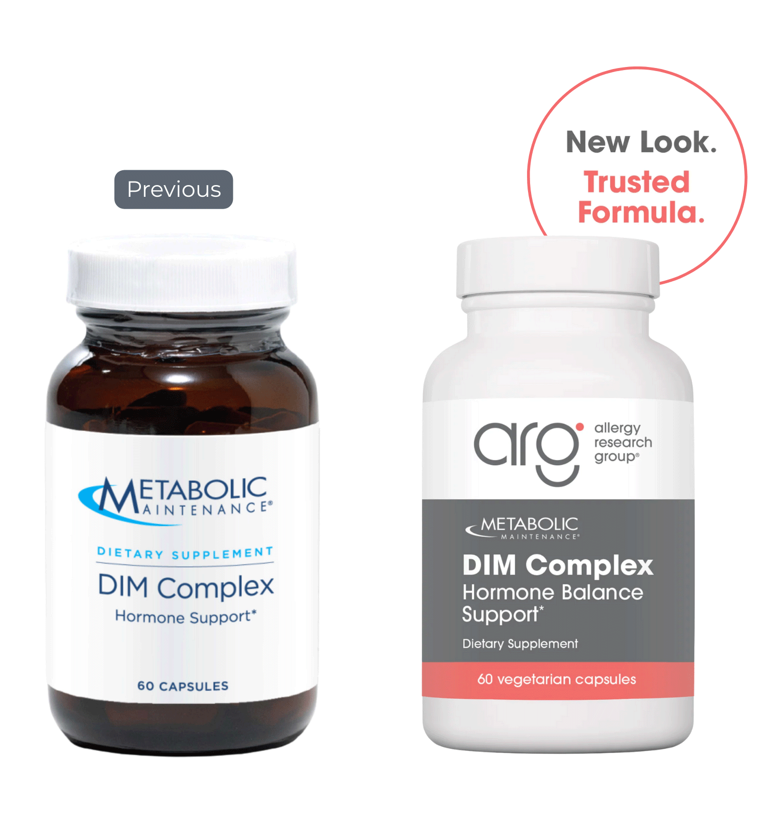 Allergy Research Group B-Complex DIM Complex (Formerly Metabolic Maintenance) New Look