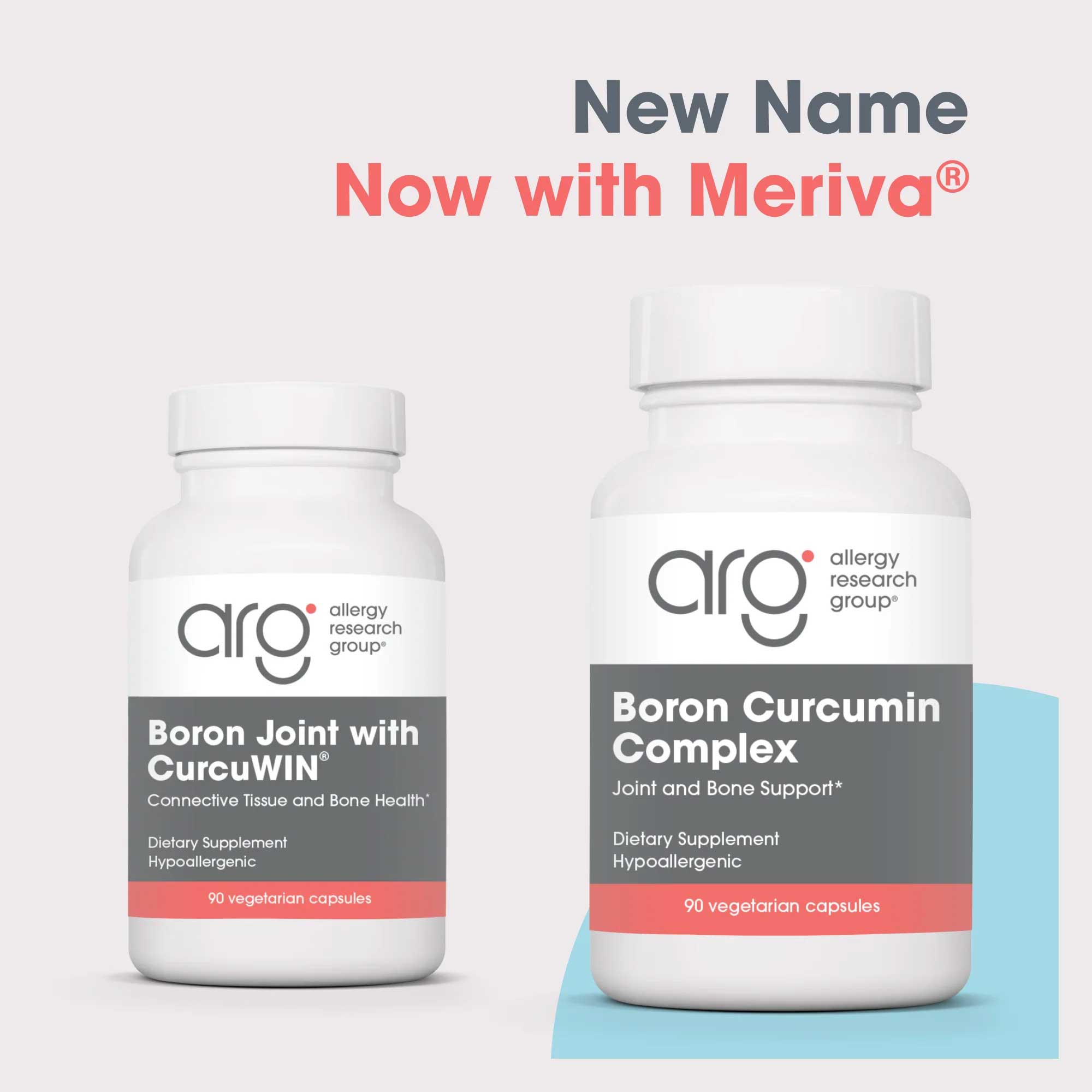 Allergy Research Group Boron Curcumin Complex (Formerly Boron Joint with Curcuwin) New Look