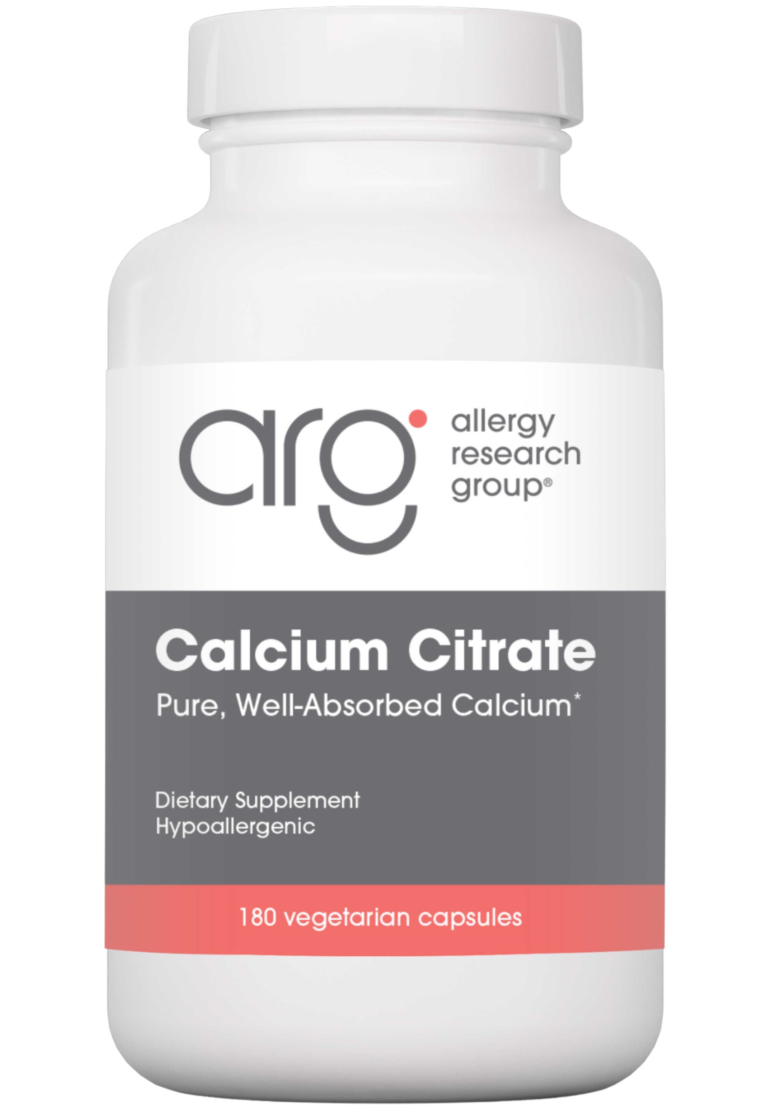 Allergy Research Group Calcium Citrate