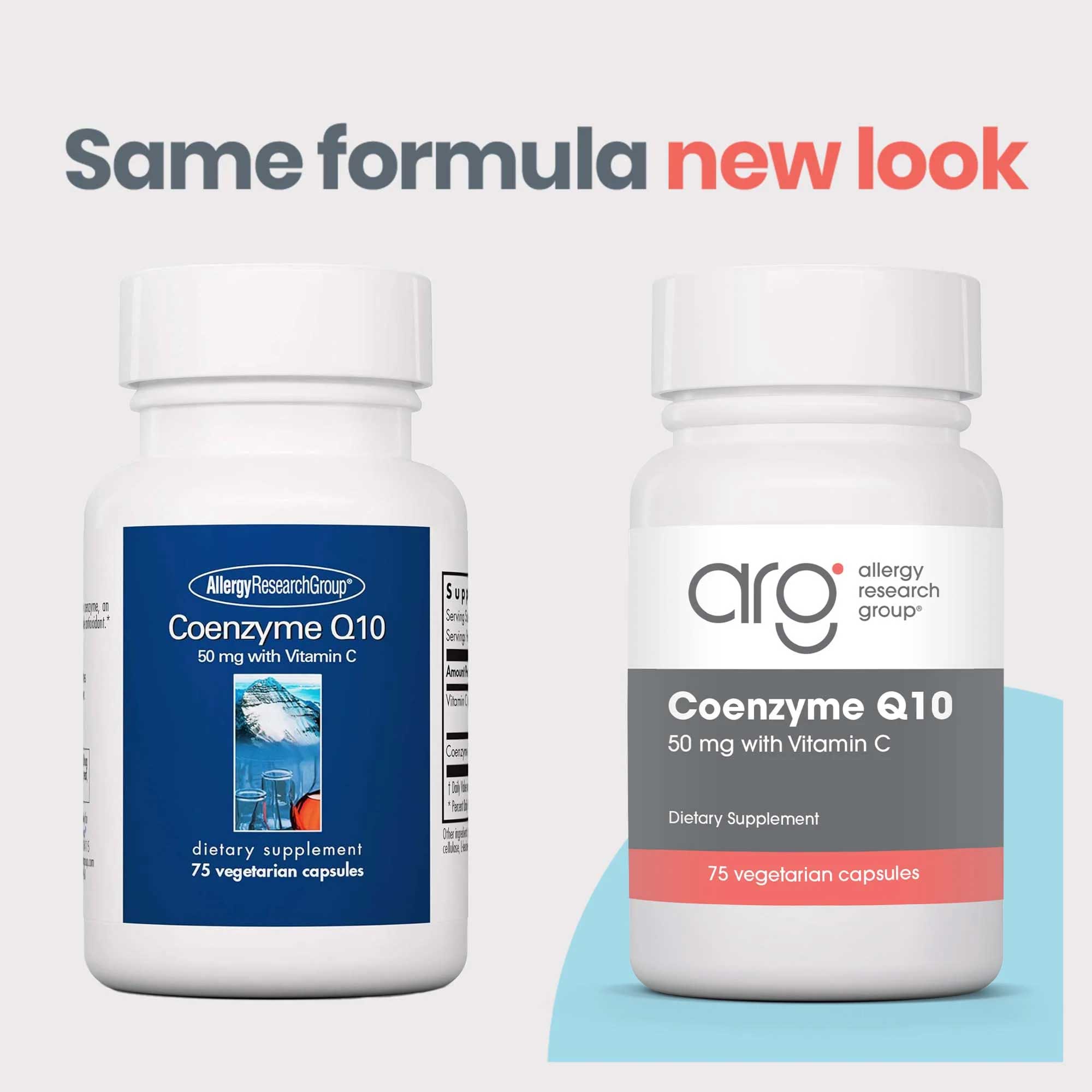 Allergy Research Group Coenzyme Q10 50 mg New Look