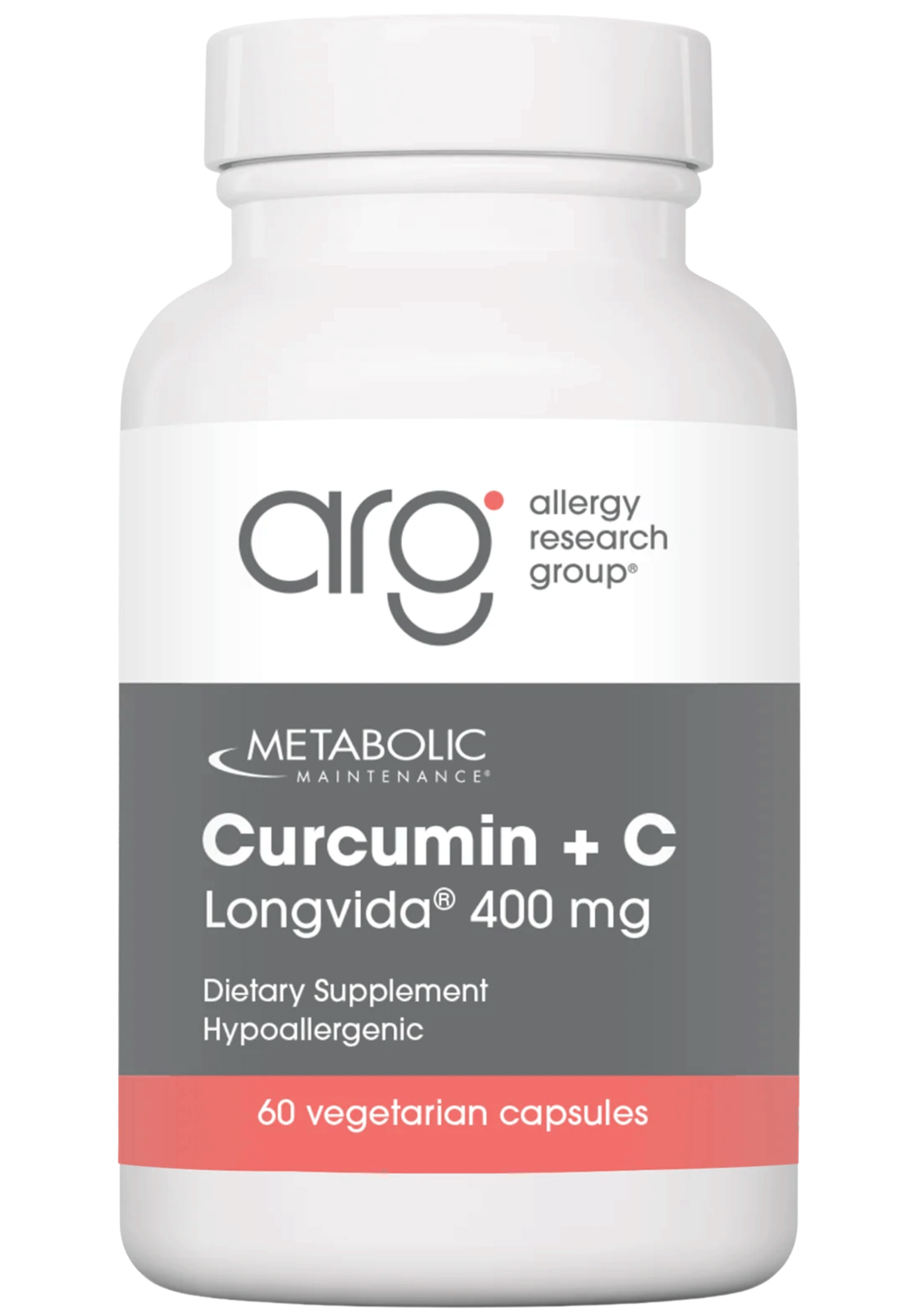 Allergy Research Group Curcumin + C (Formerly Metabolic Maintenance)