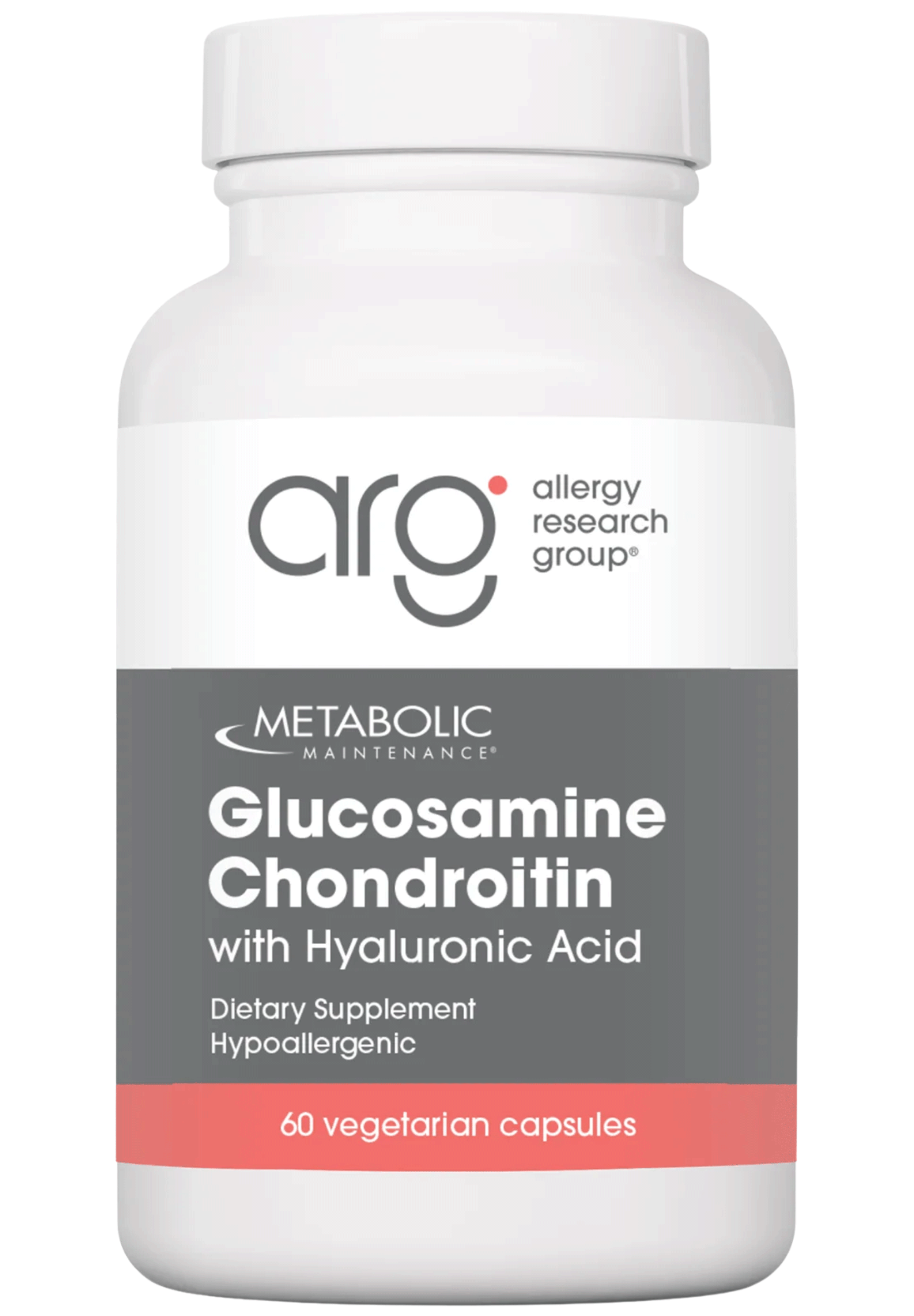 Allergy Research Group Glucosamine Chondroitin w/ Hyaluronic Acid (Formerly Metabolic Maintenance)