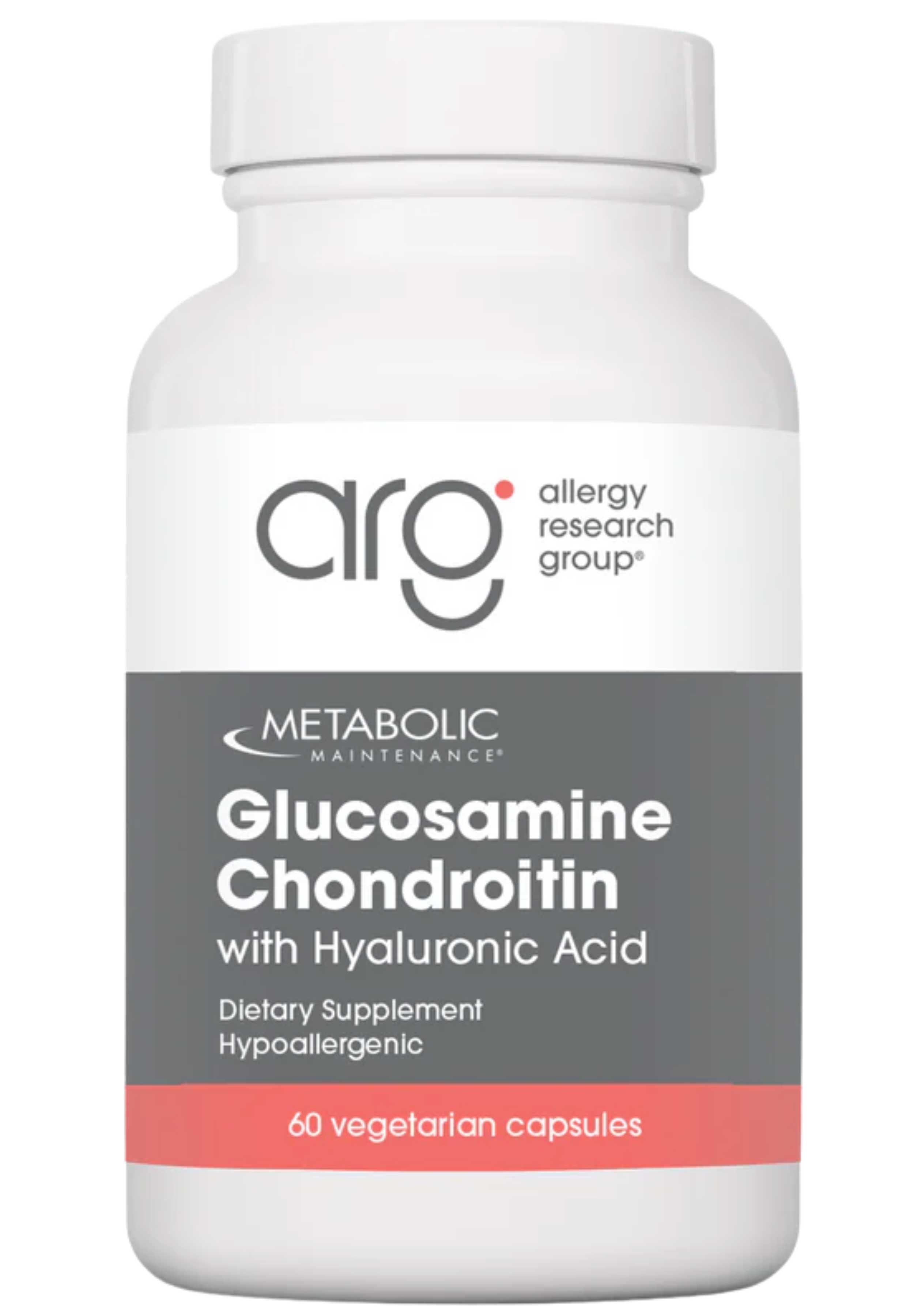 Allergy Research Group Glucosamine Chondroitin w/ Hyaluronic Acid (Formerly Metabolic Maintenance)