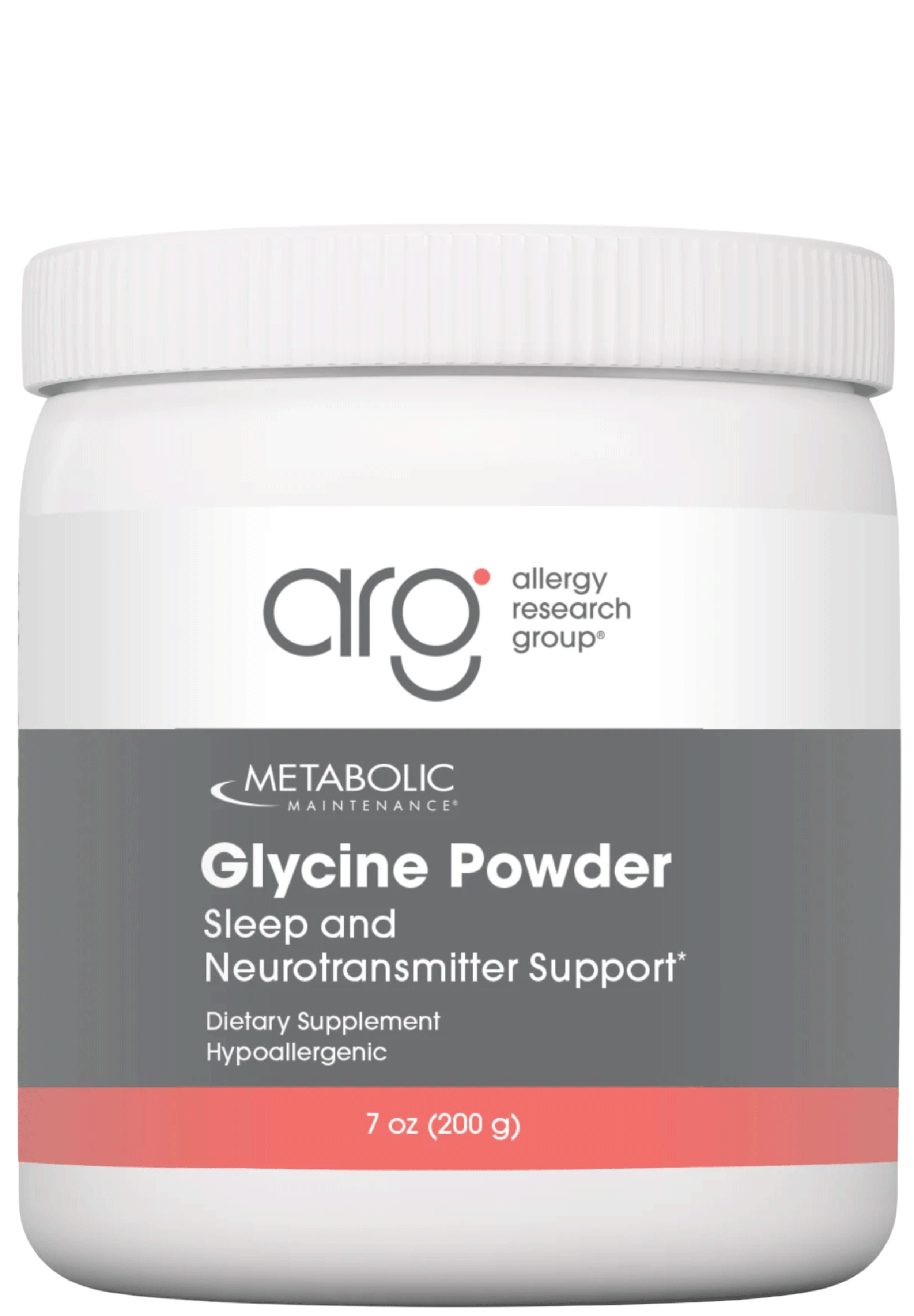 Allergy Research Group Glycine Powder (Formerly Metabolic Maintenance)