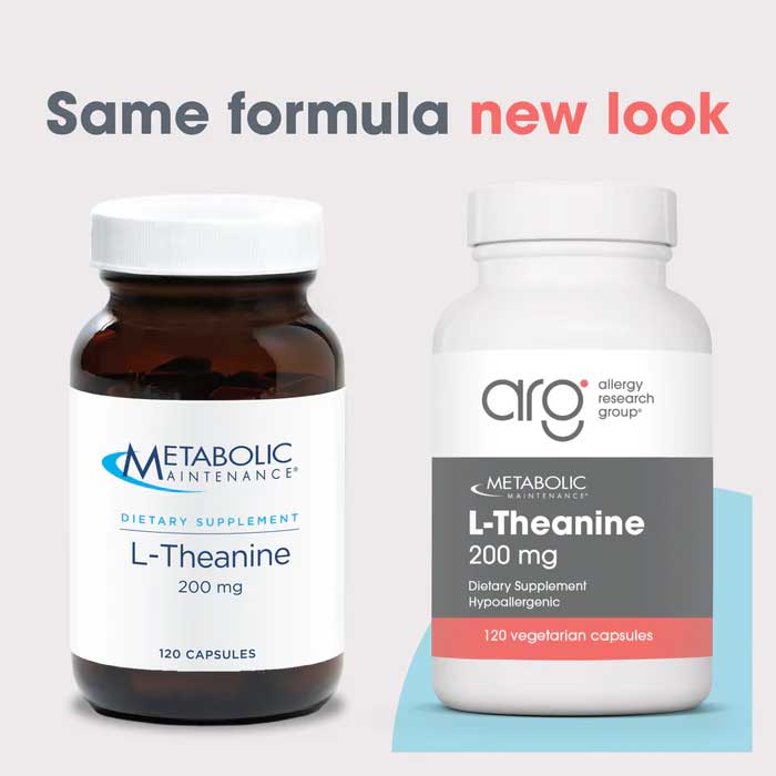 Allergy Research Group L-Theanine (Formerly Metabolic Maintenance) New Look