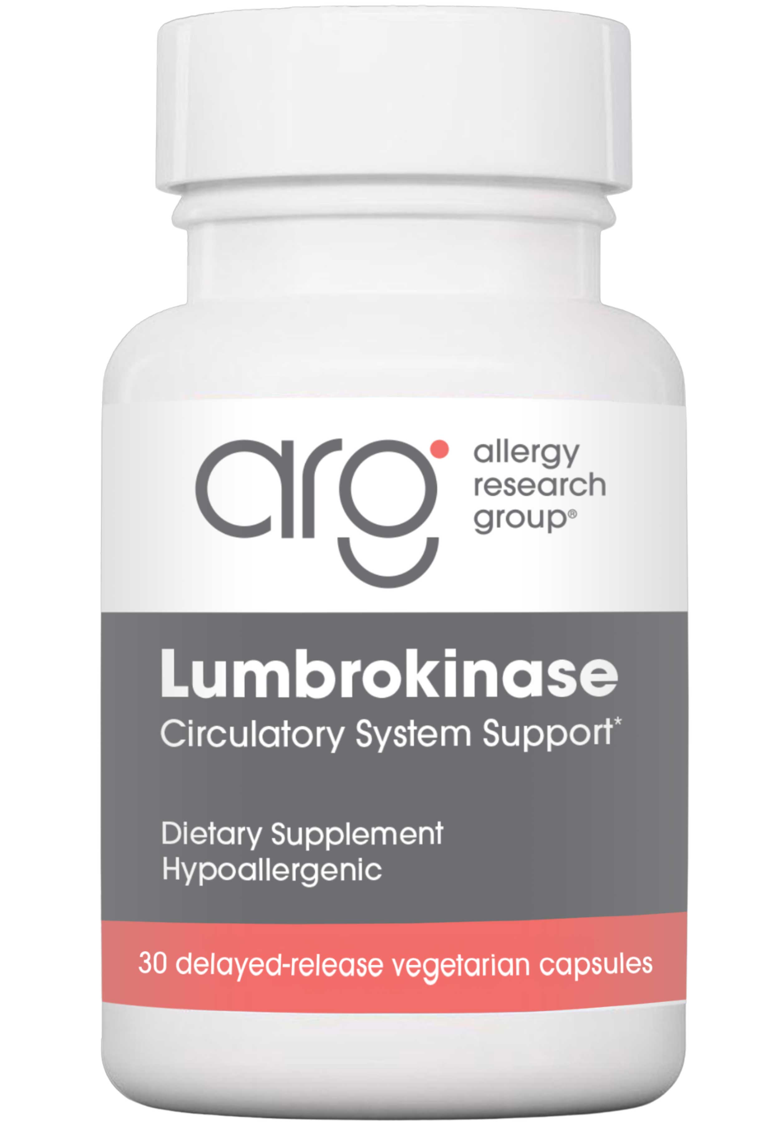 Allergy Research Group Lumbrokinase