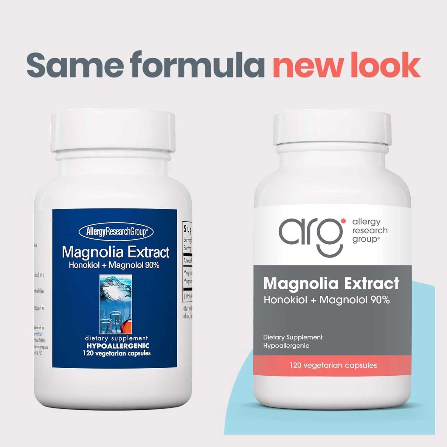 Allergy Research Group Magnolia Extract New Look