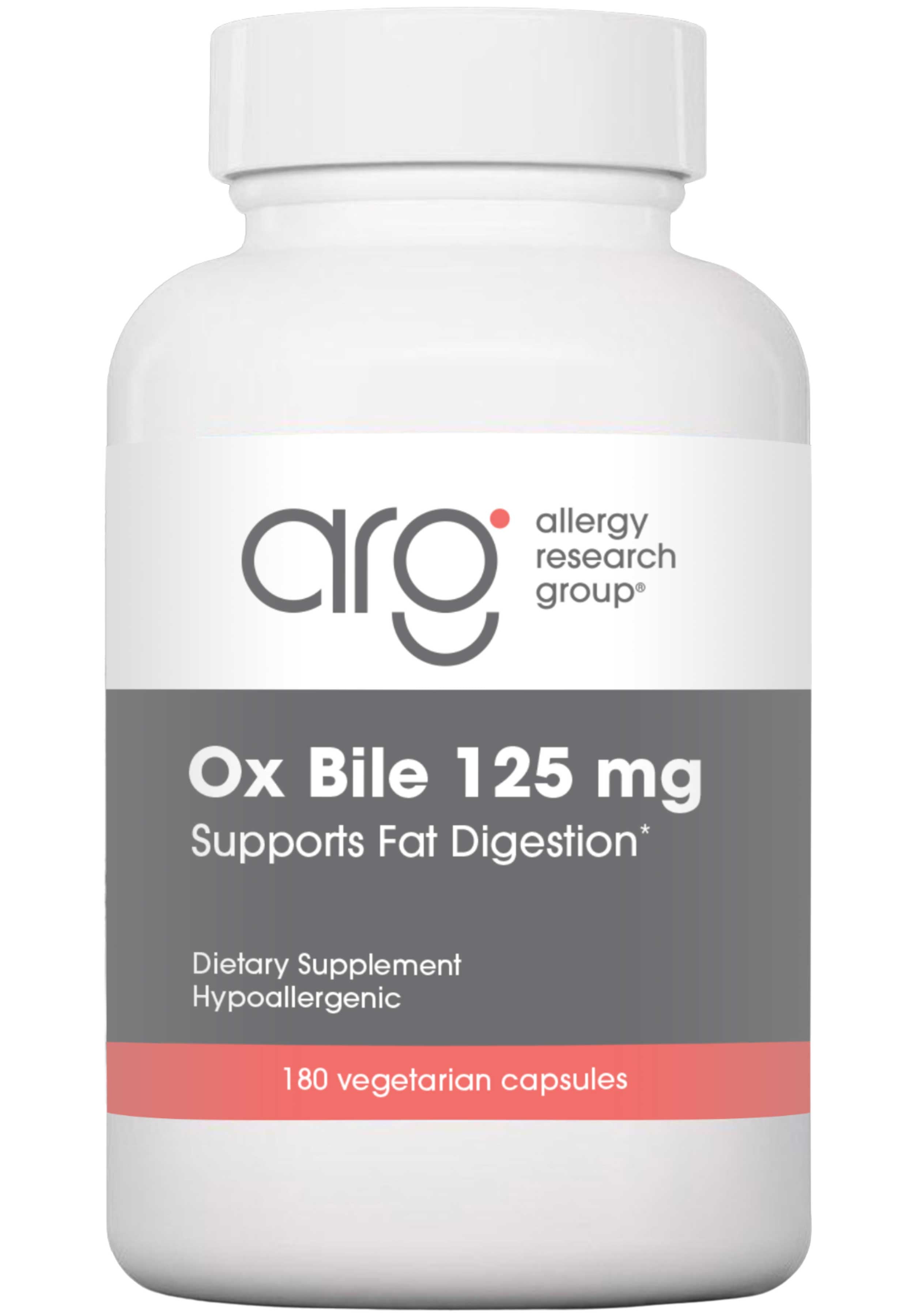 Allergy Research Group Ox Bile 125 mg