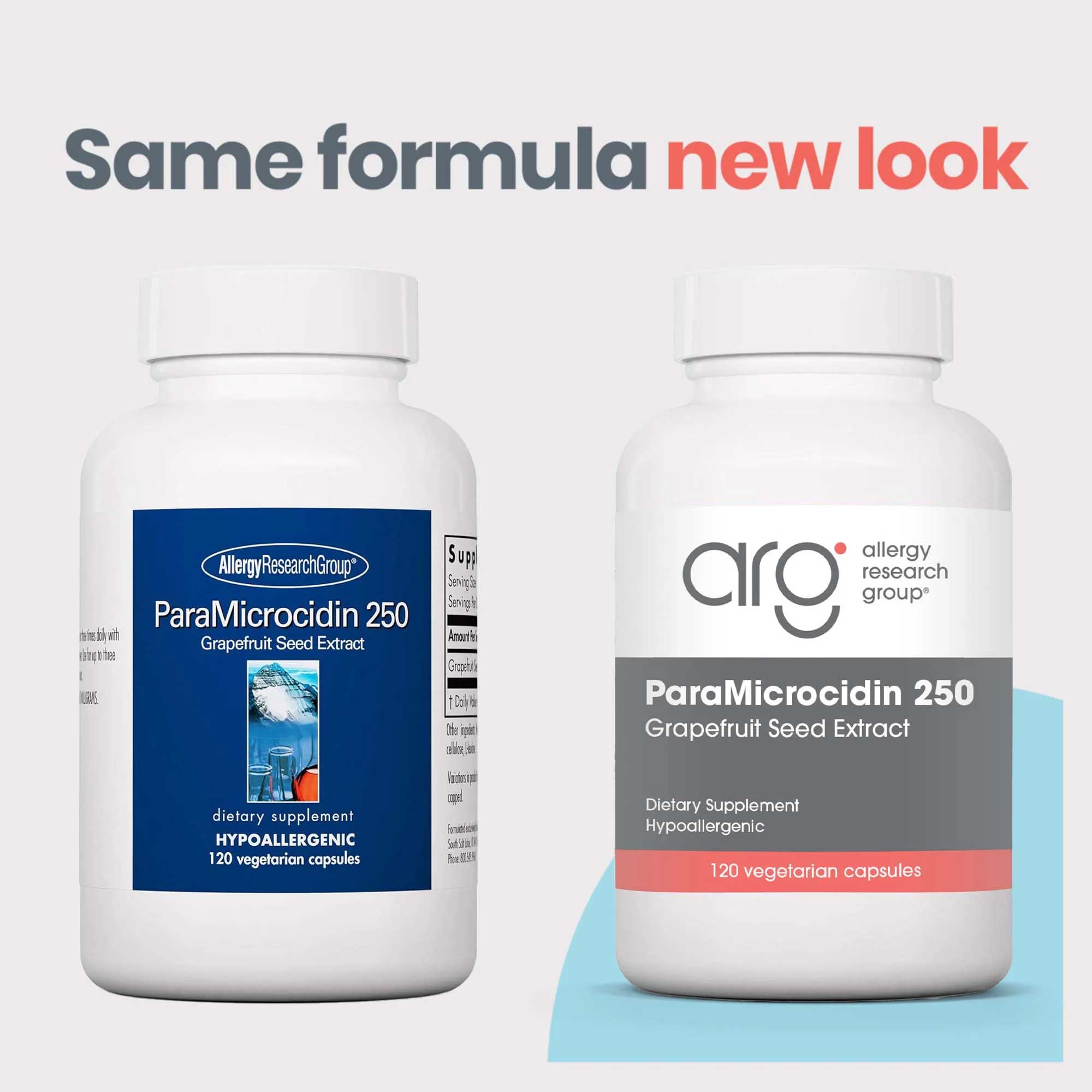 Allergy Research Group ParaMicrocidin 250 New Look