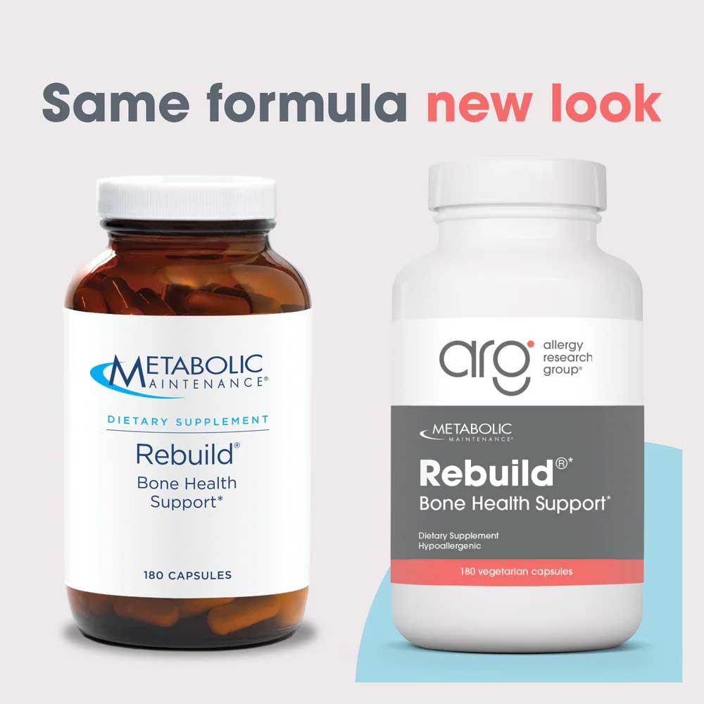 Allergy Research Group Rebuild (Formerly Metabolic Maintenance) New Look