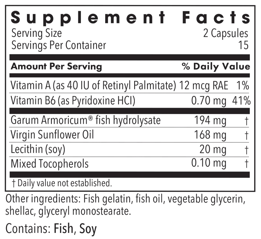 Allergy Research Group Stabilium 200 Garum Armoricum Ingredients