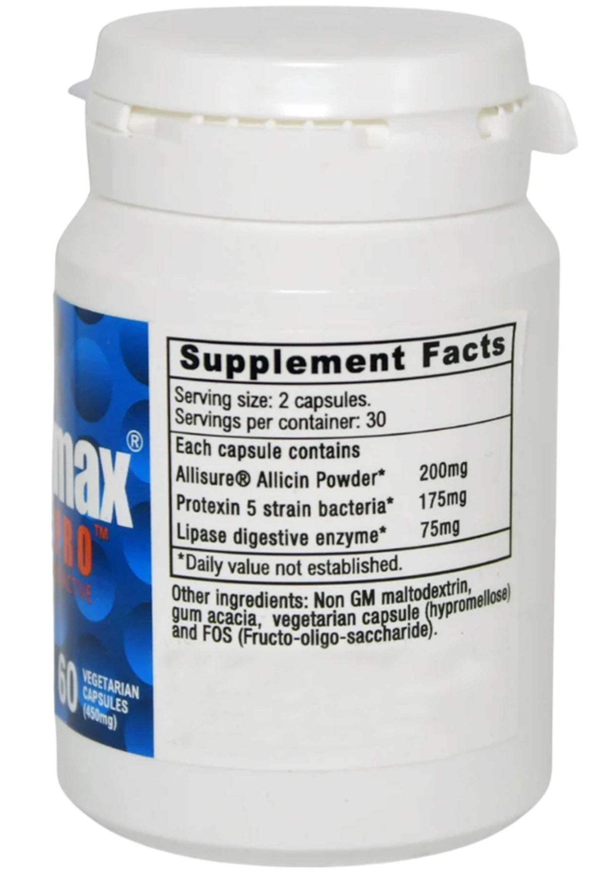 Allimax Nutraceuticals Allimax PrePro Ingredients