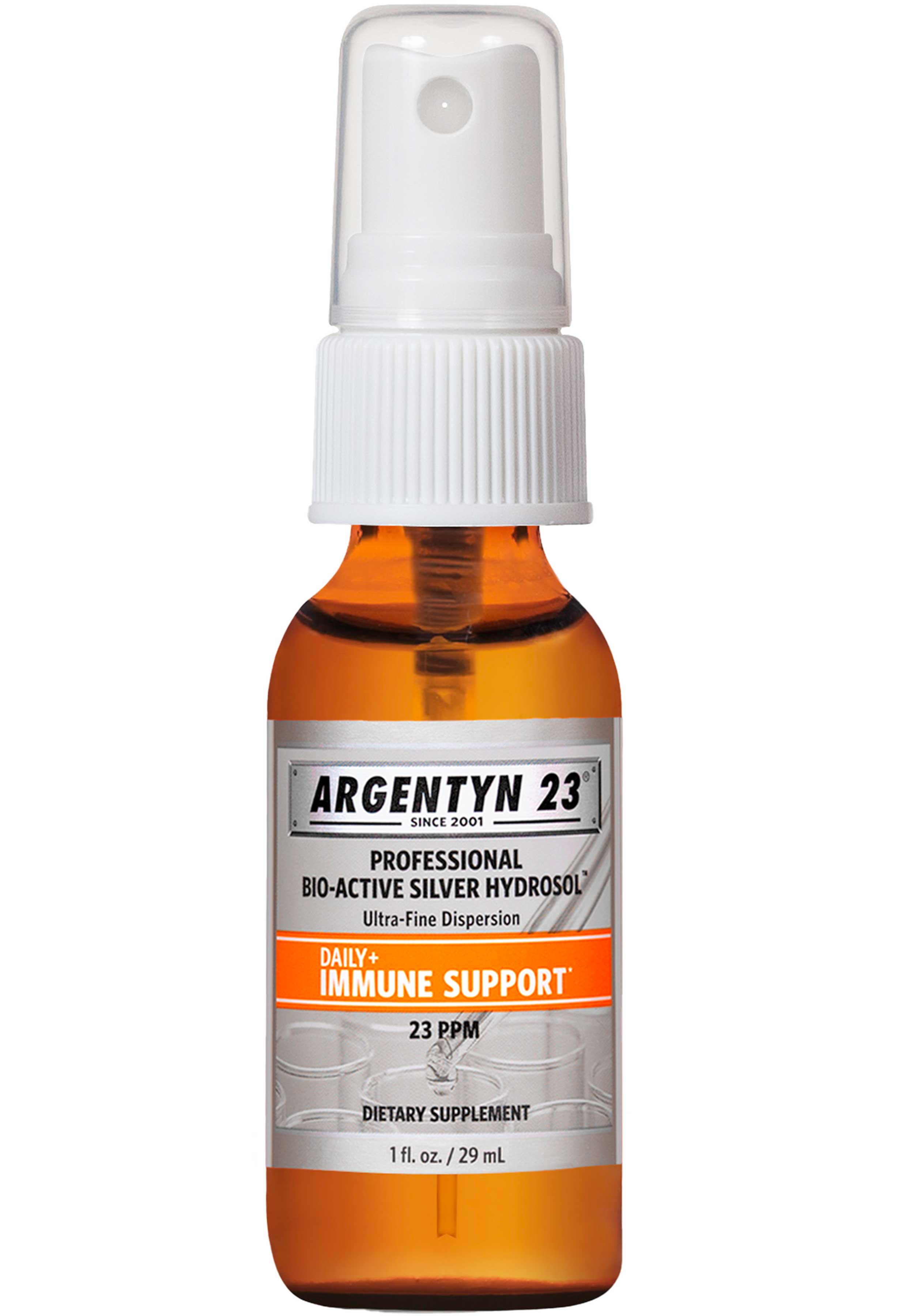 Argentyn 23 Professional Bio-Active Silver Hydrosol Daily+ Immune Support Spray
