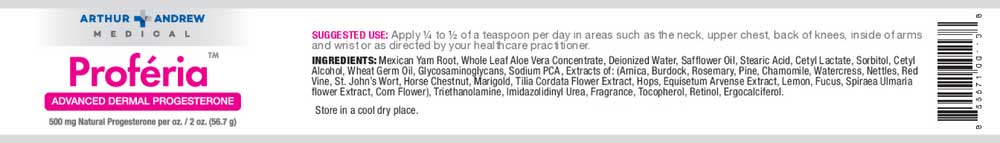 Arthur Andrew Medical Proferia Ingredients