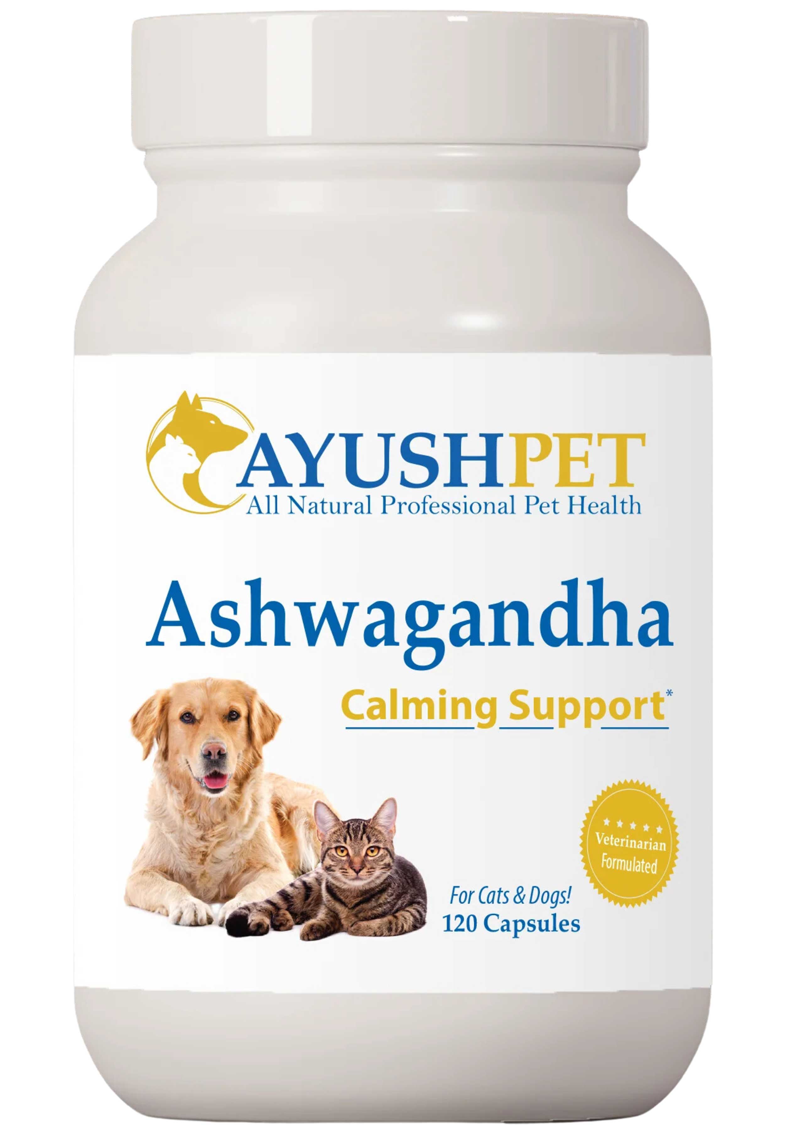 Ayush Herbs Ayush Pet Ashwagandha (Formerly Pet Stress+ For Pets)