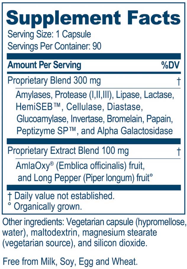 Ayush Herbs Vegenzyme Plus Ingredients