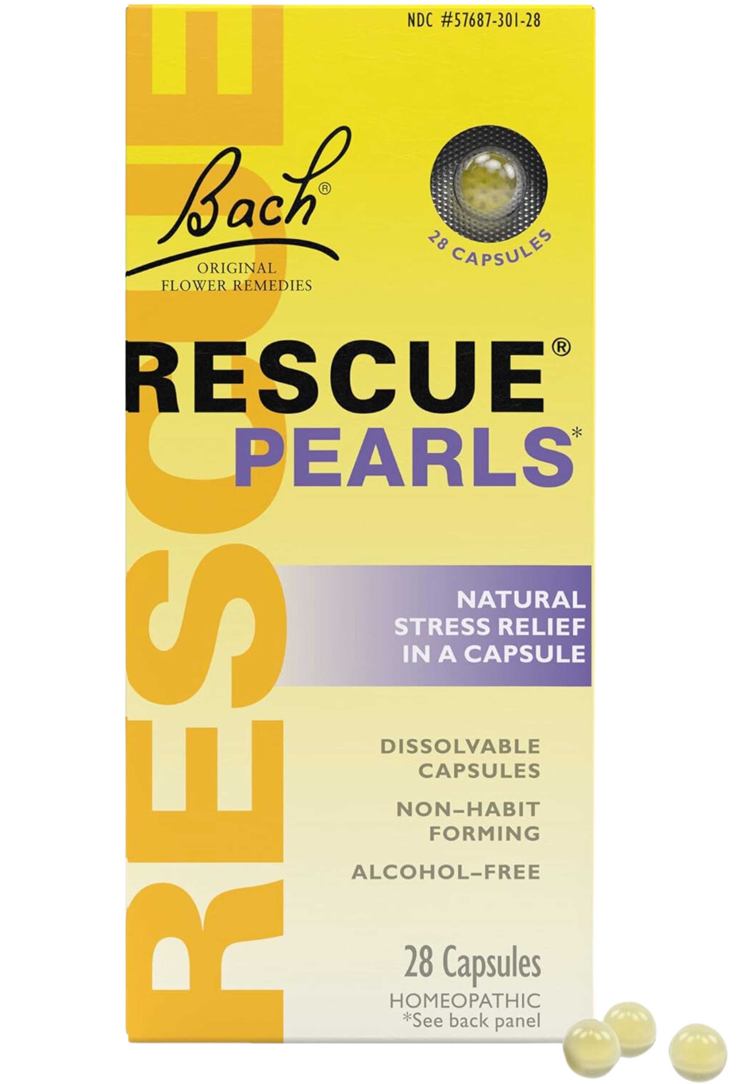 Bach Flower Remedies Rescue Pearls