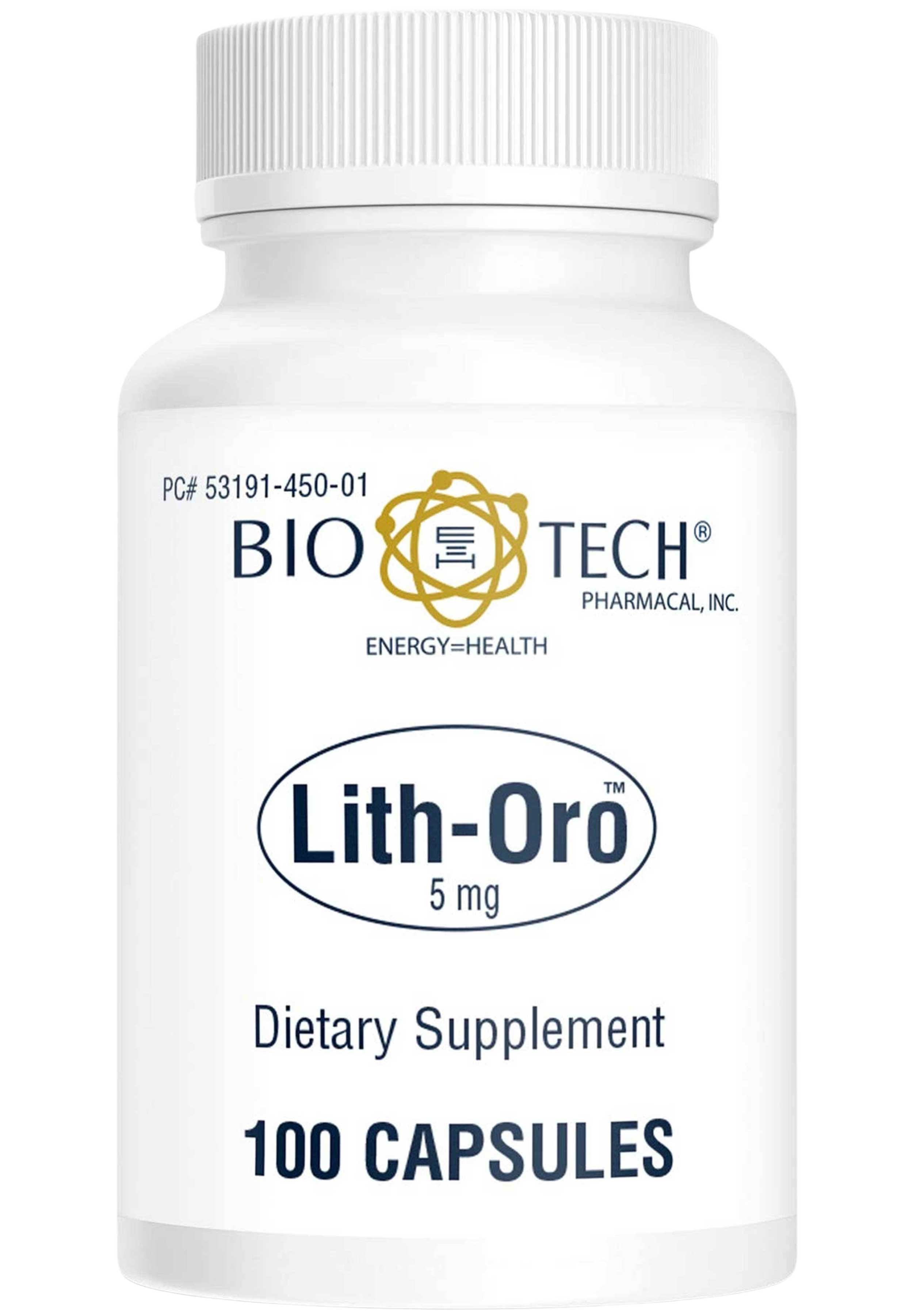 Bio-Tech Pharmacal Lith-Oro 5 mg