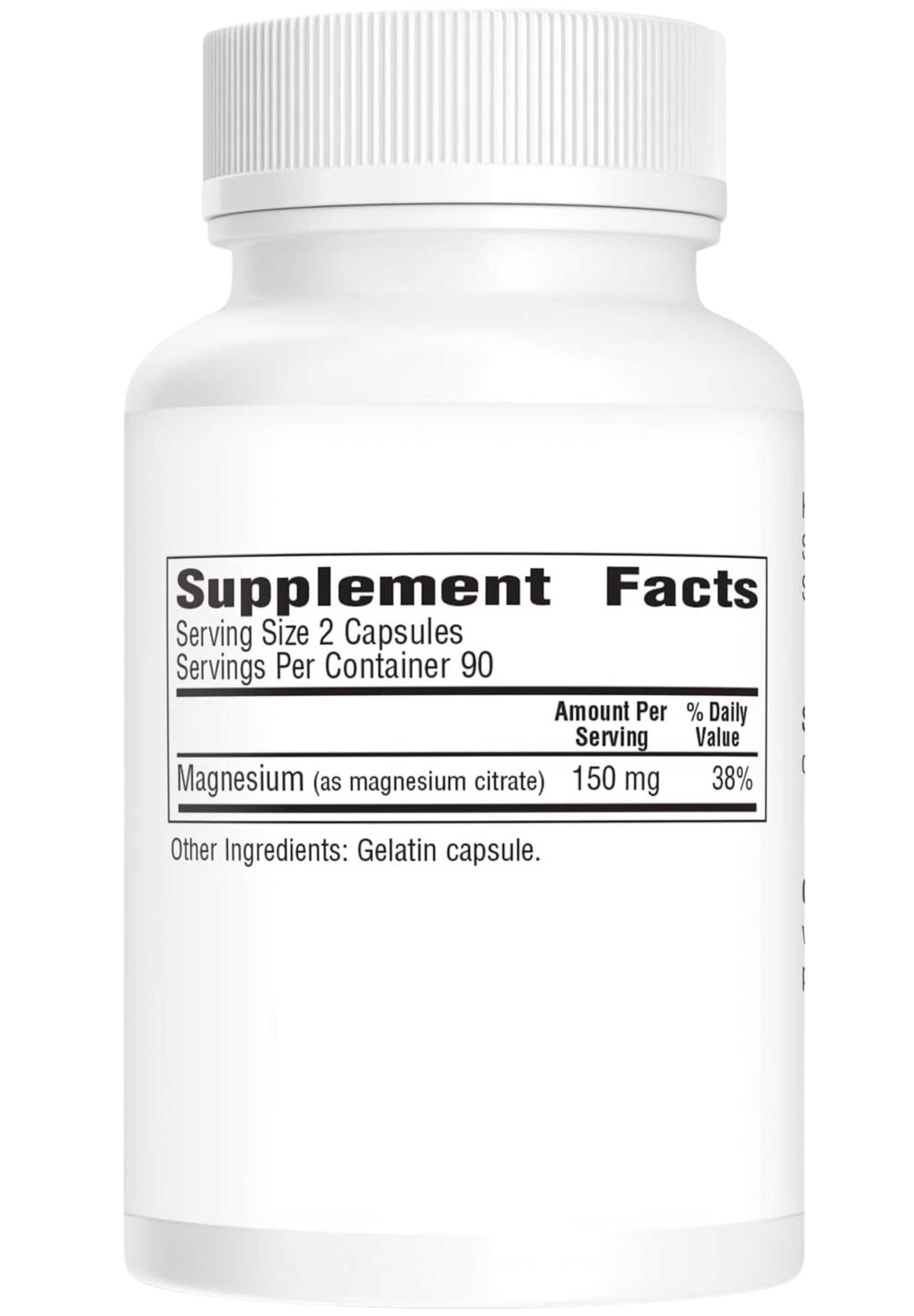 Bio-Tech Pharmacal Magnesium Citrate Ingredients