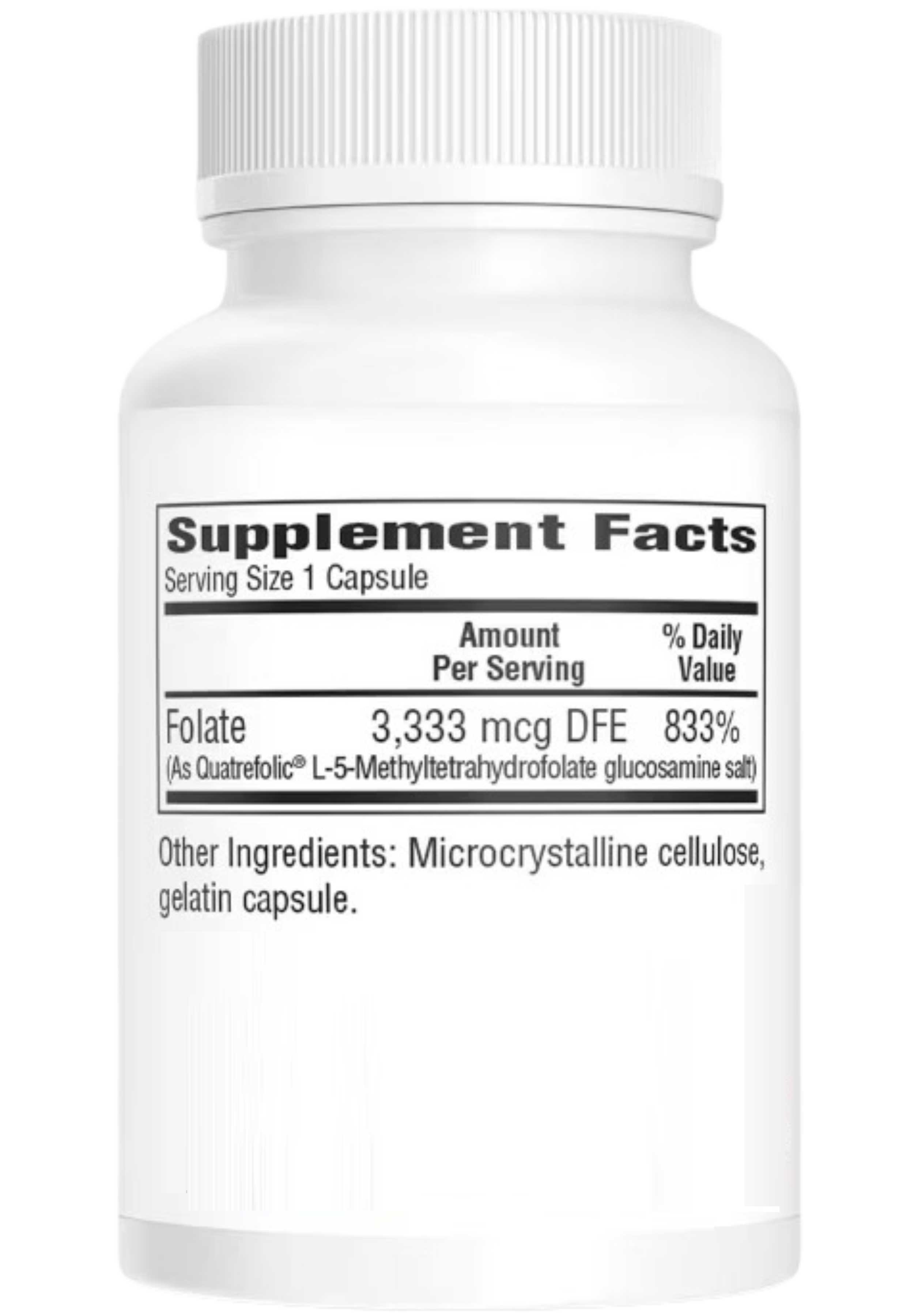 Bio-Tech Pharmacal Methylfolate (5-MTHF) Ingredients