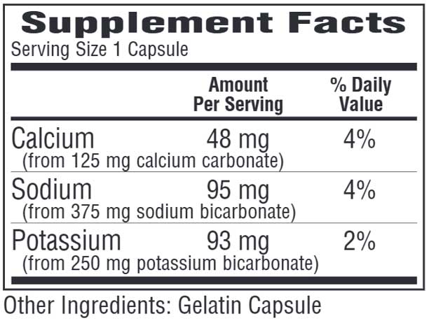 Bio-Tech Pharmacal Tri-Salts Ingredients