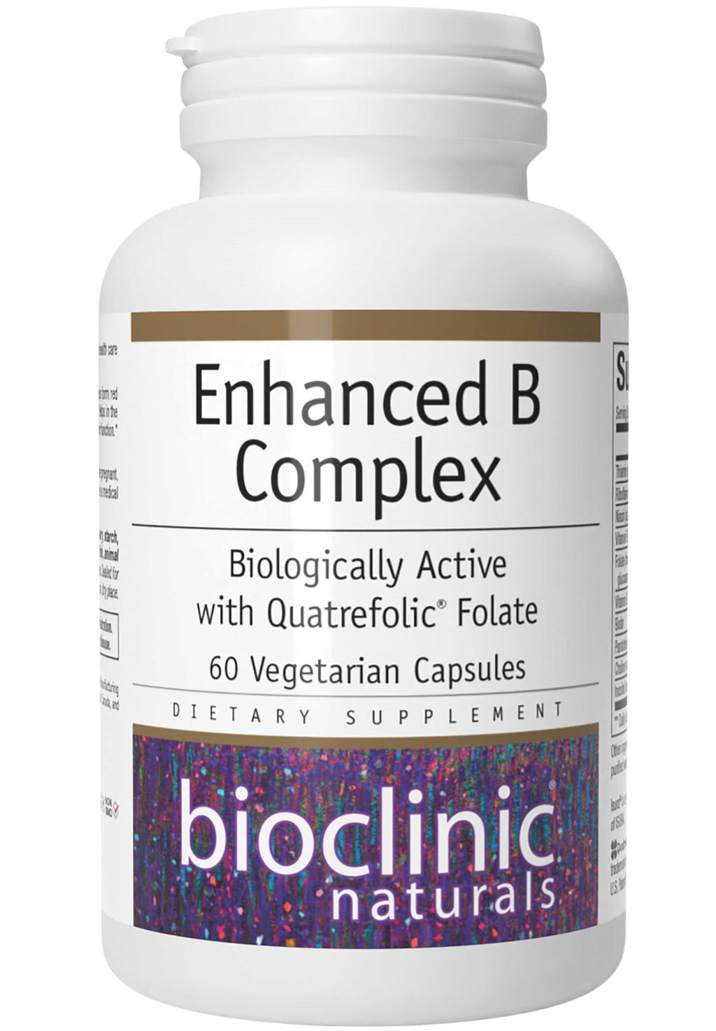Bio Complex Pi Bioclinic Naturals Enhanced B Complex