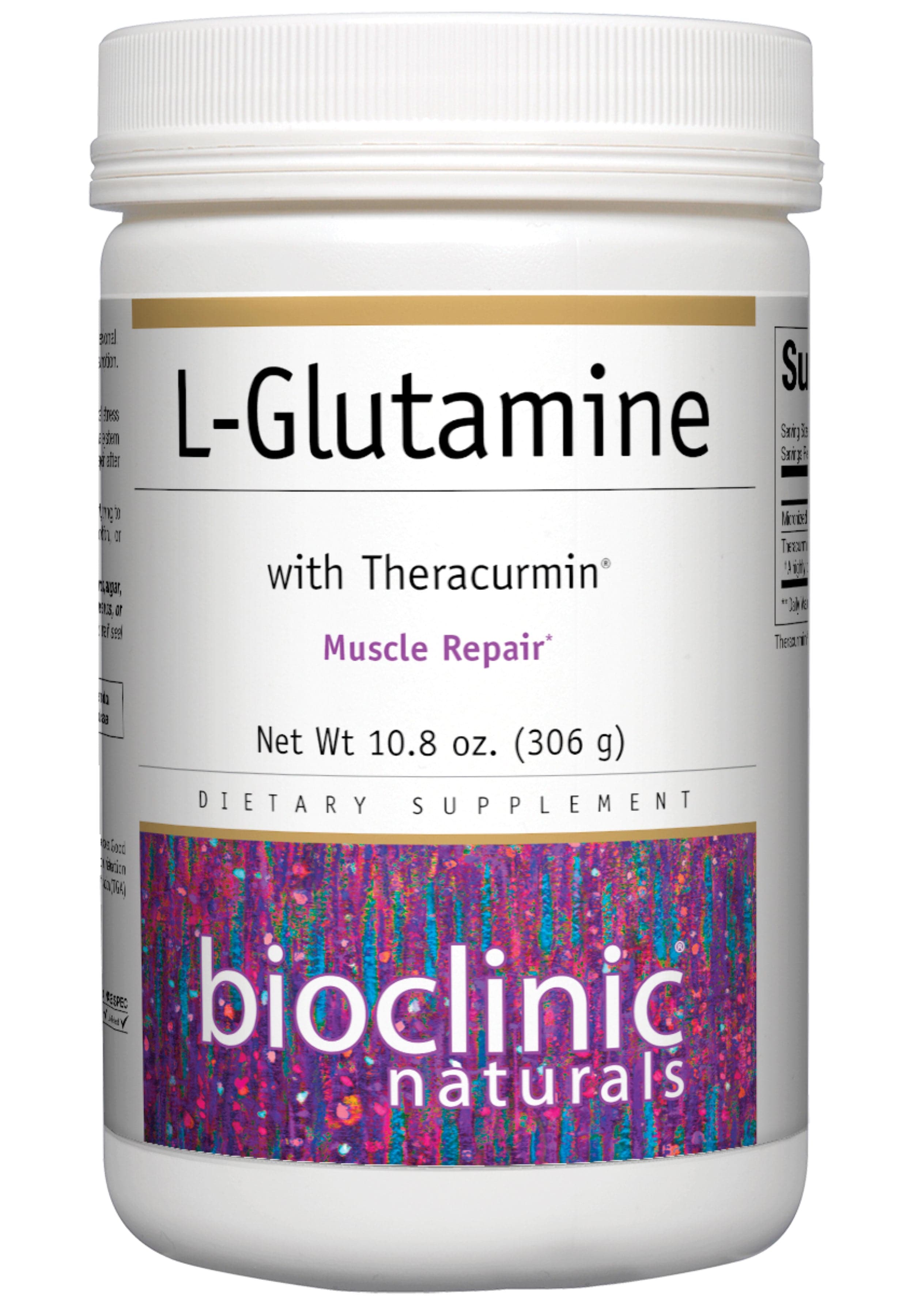 Bioclinic Naturals L-Glutamine with Theracurmin