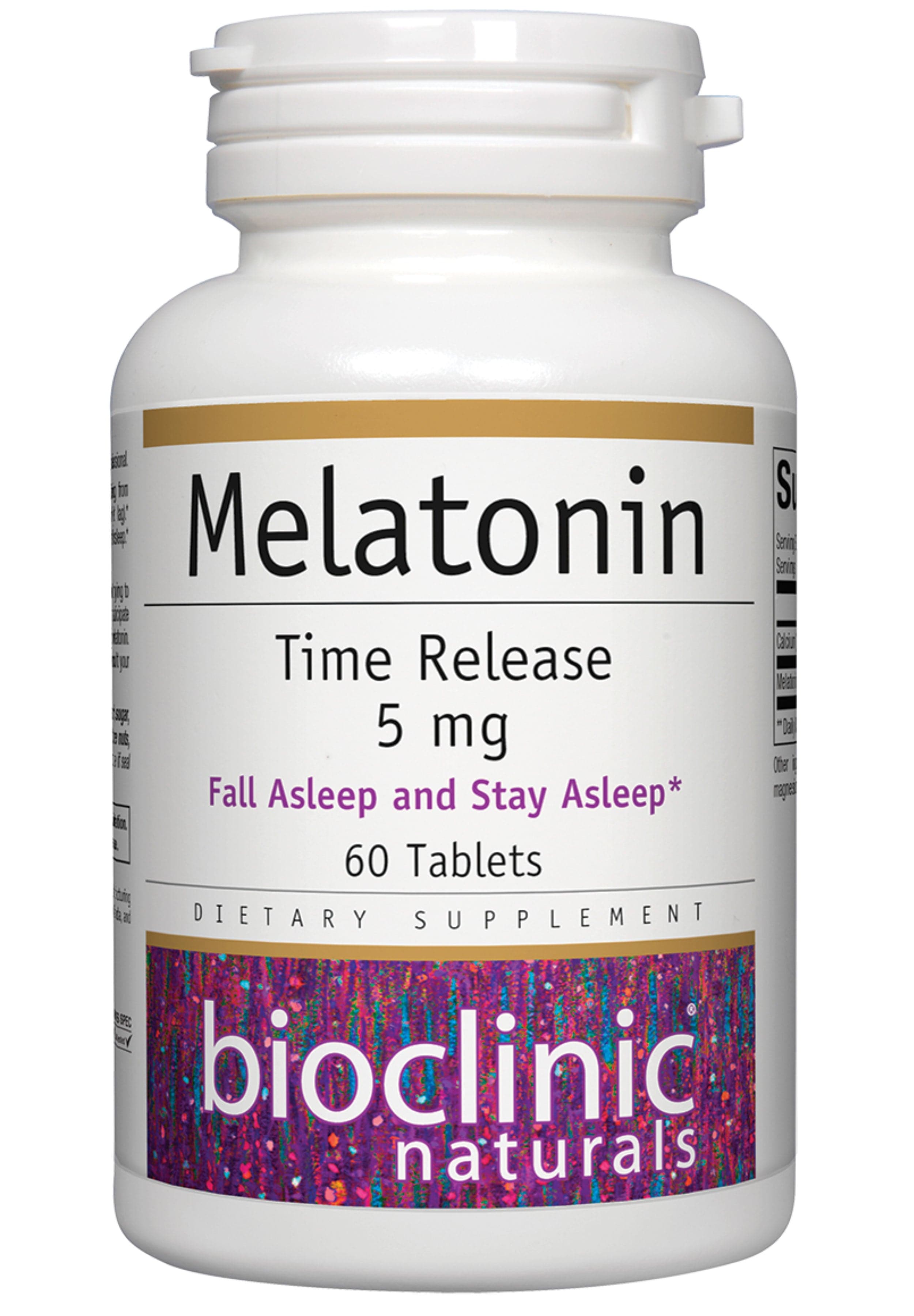Bioclinic Naturals Melatonin Time Release 5mg