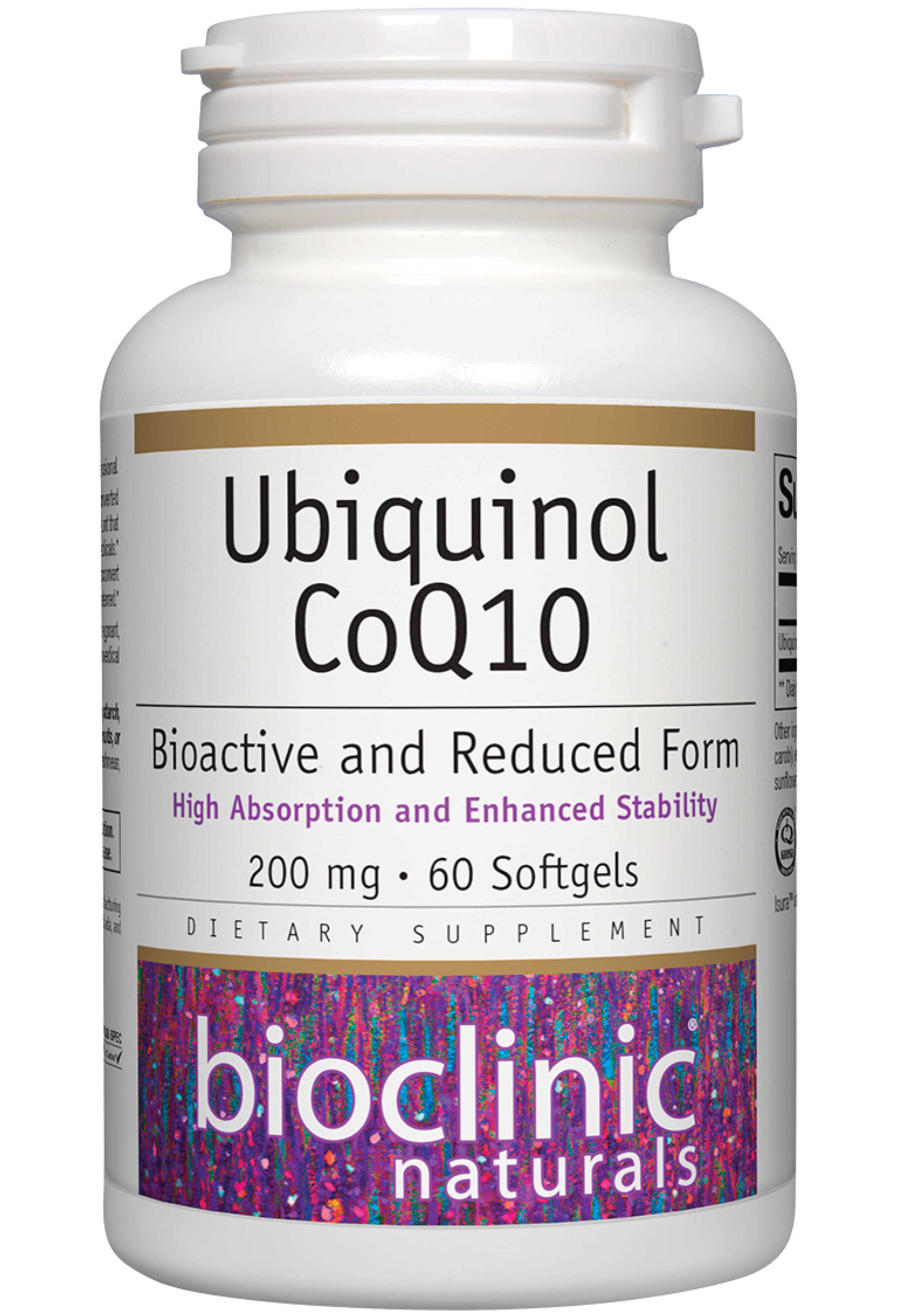 Bioclinic Naturals Ubiquinol CoQ10 200 mg