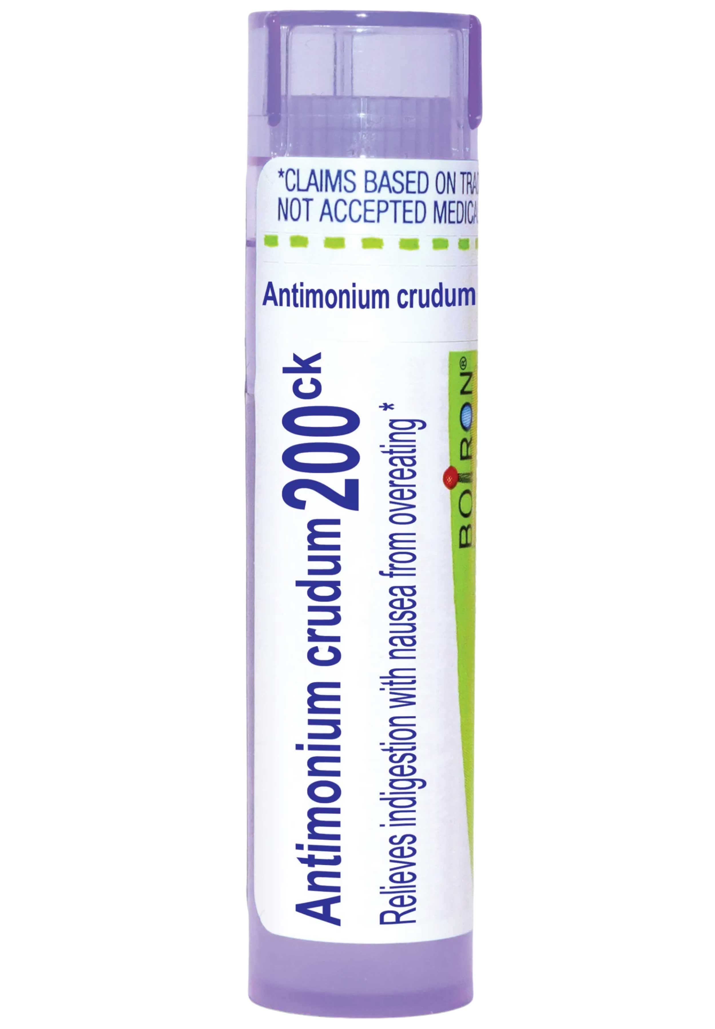 Boiron Homeopathics Antimonium crudum