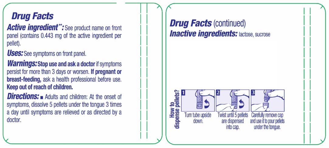 Boiron Homeopathics Bromium Ingredients