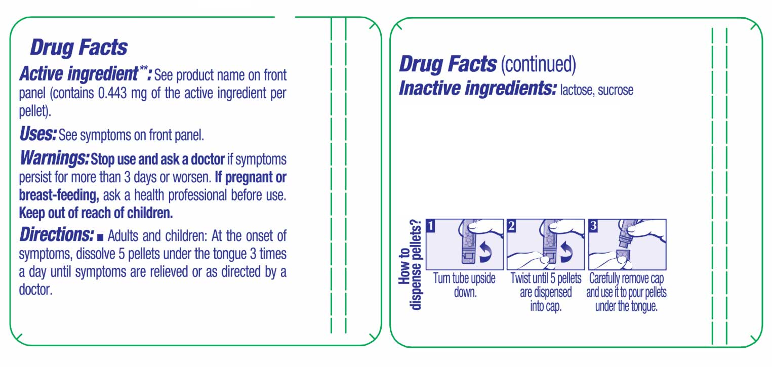 Boiron Homeopathics Cocculus Indicus Ingredients