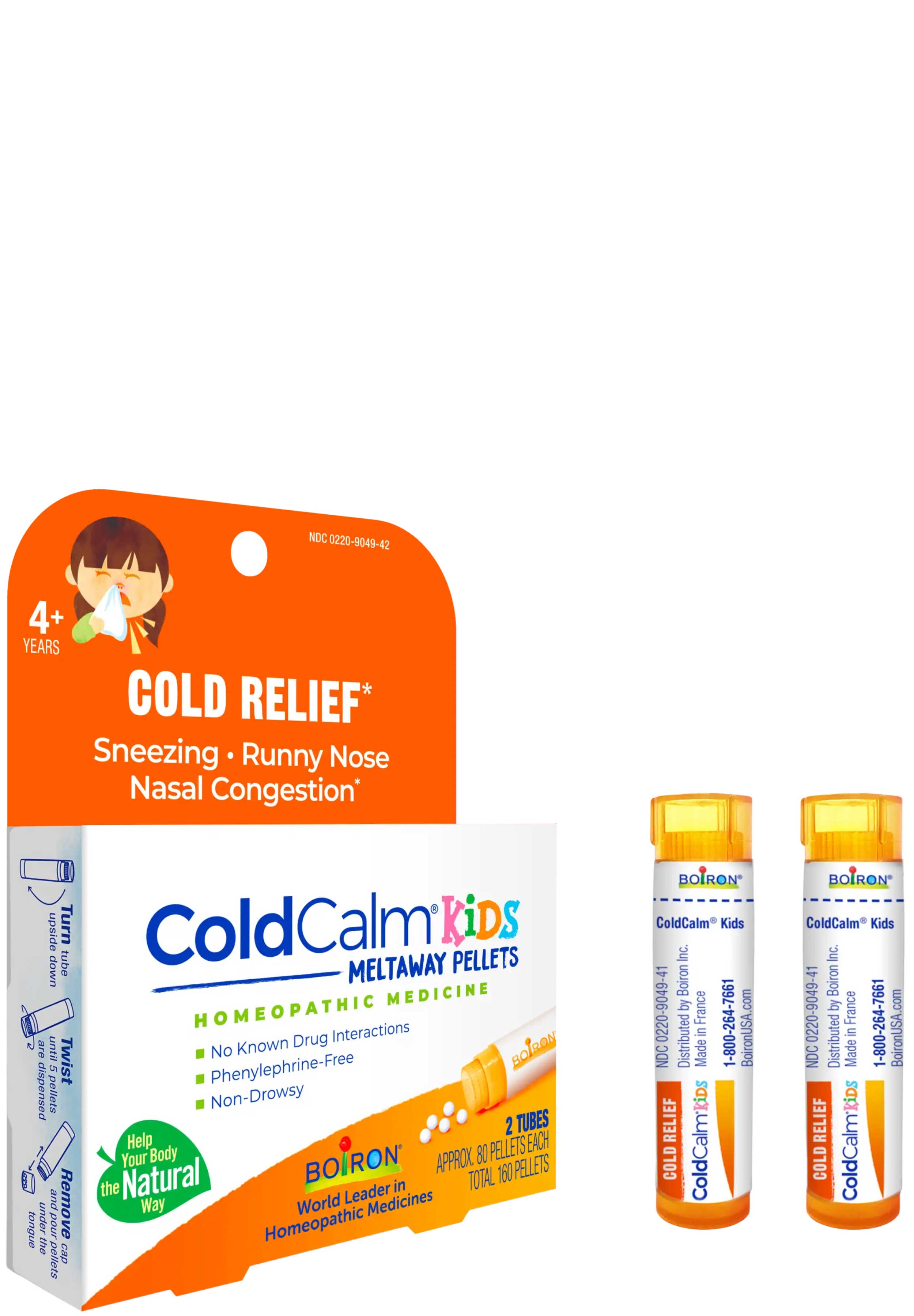 Boiron Homeopathics ColdCalm® Kids Pellets