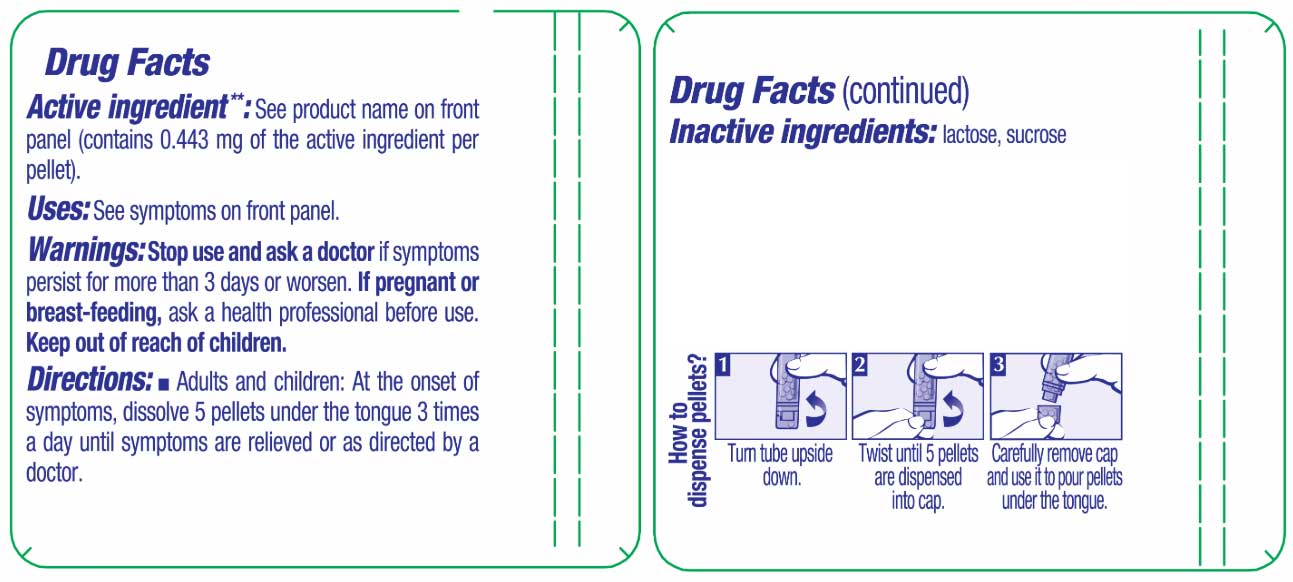 Boiron Homeopathics Euphrasia Officinalis Ingredients