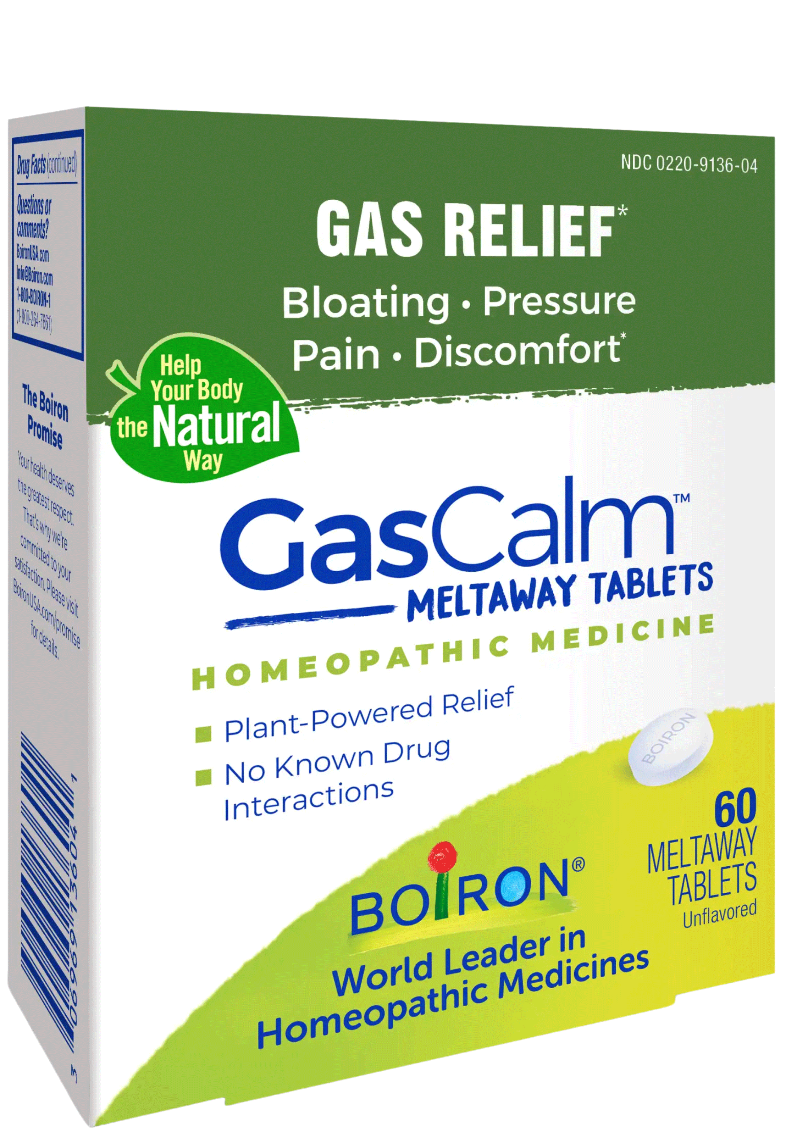 Boiron Homeopathics GasCalm (Formerly Gasalia)