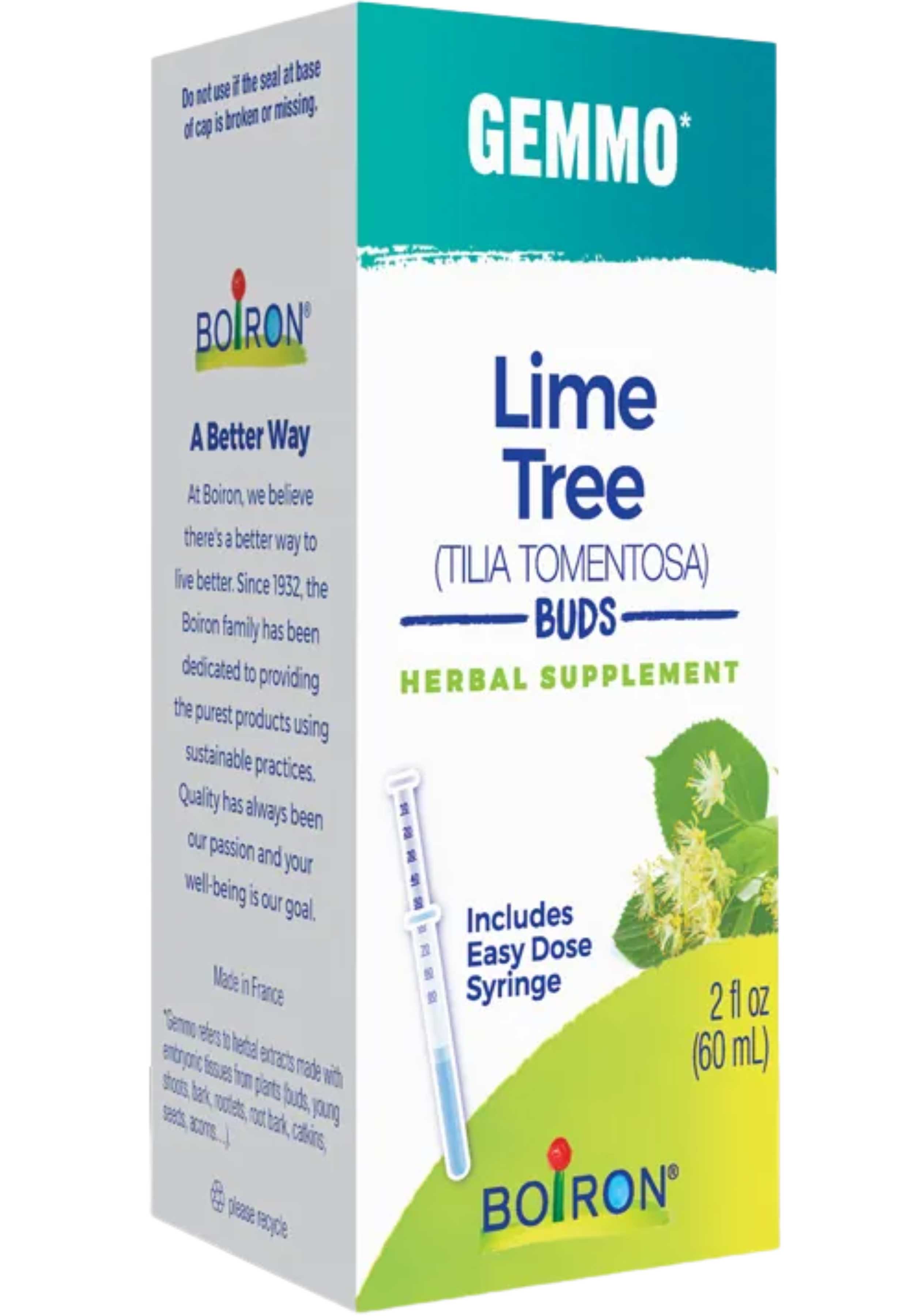 Boiron Homeopathics Gemmo Lime Tree Buds