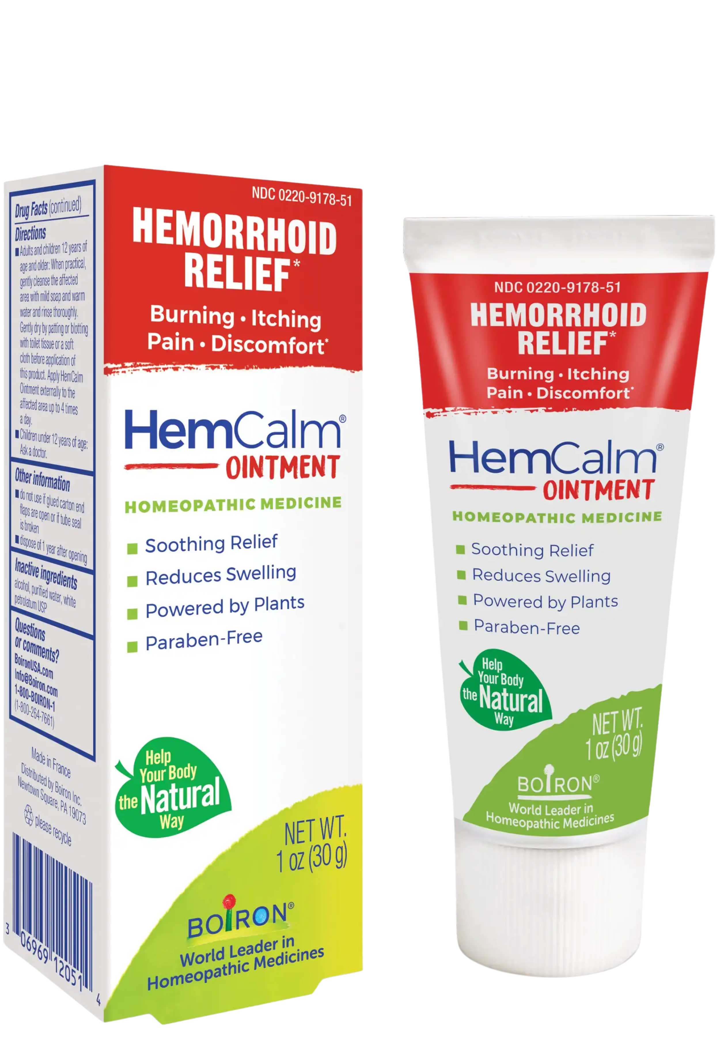 Boiron Homeopathics HemCalm Ointment
