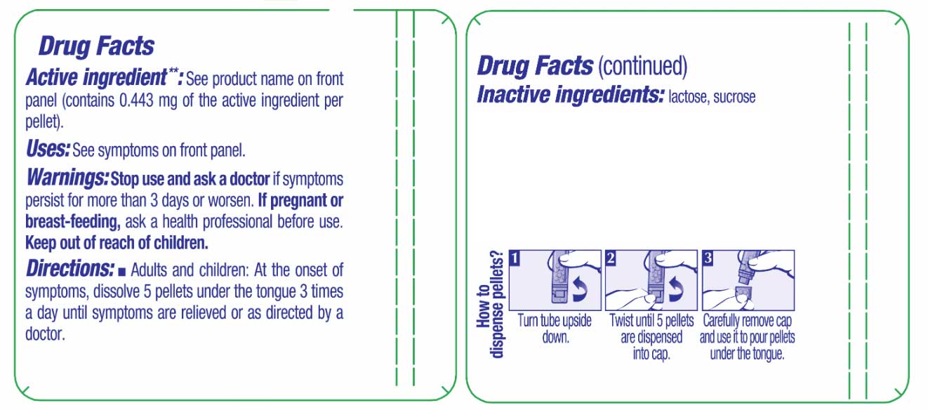 Boiron Homeopathics Kali Carbonicum Ingredients