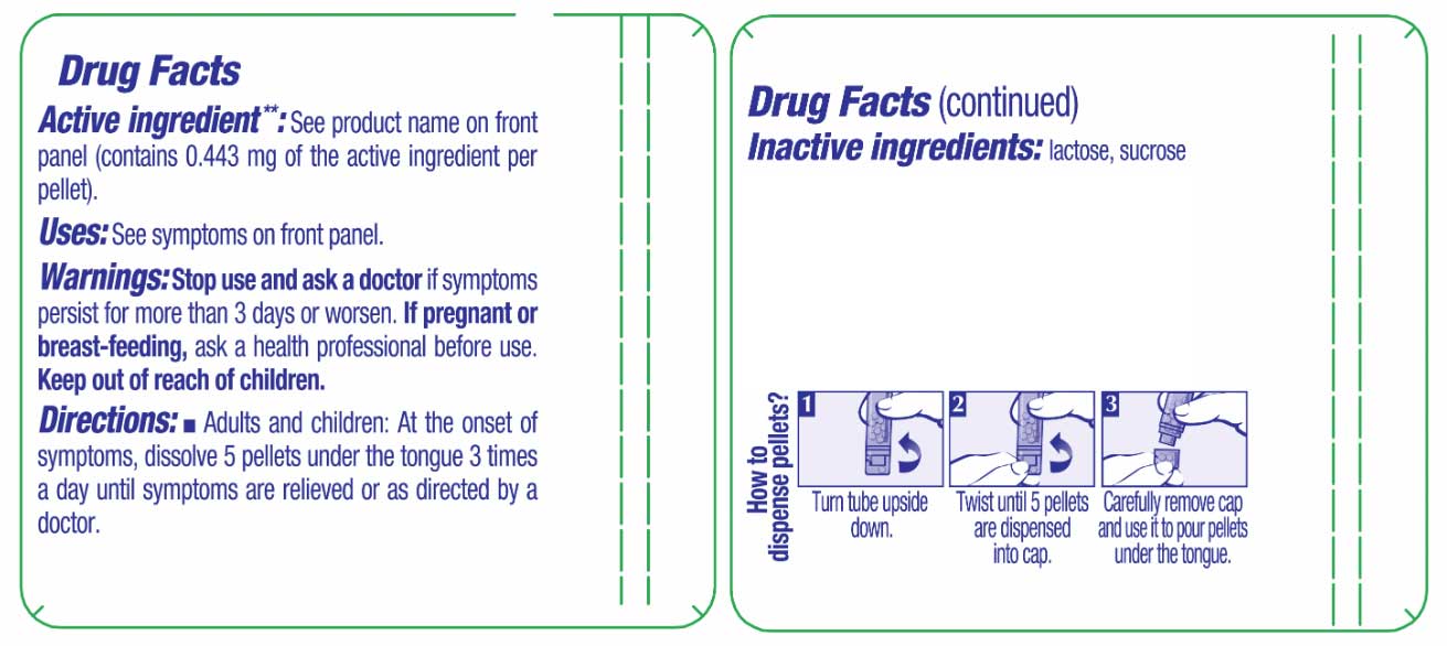 Boiron Homeopathics Kali Sulphuricum Ingredients