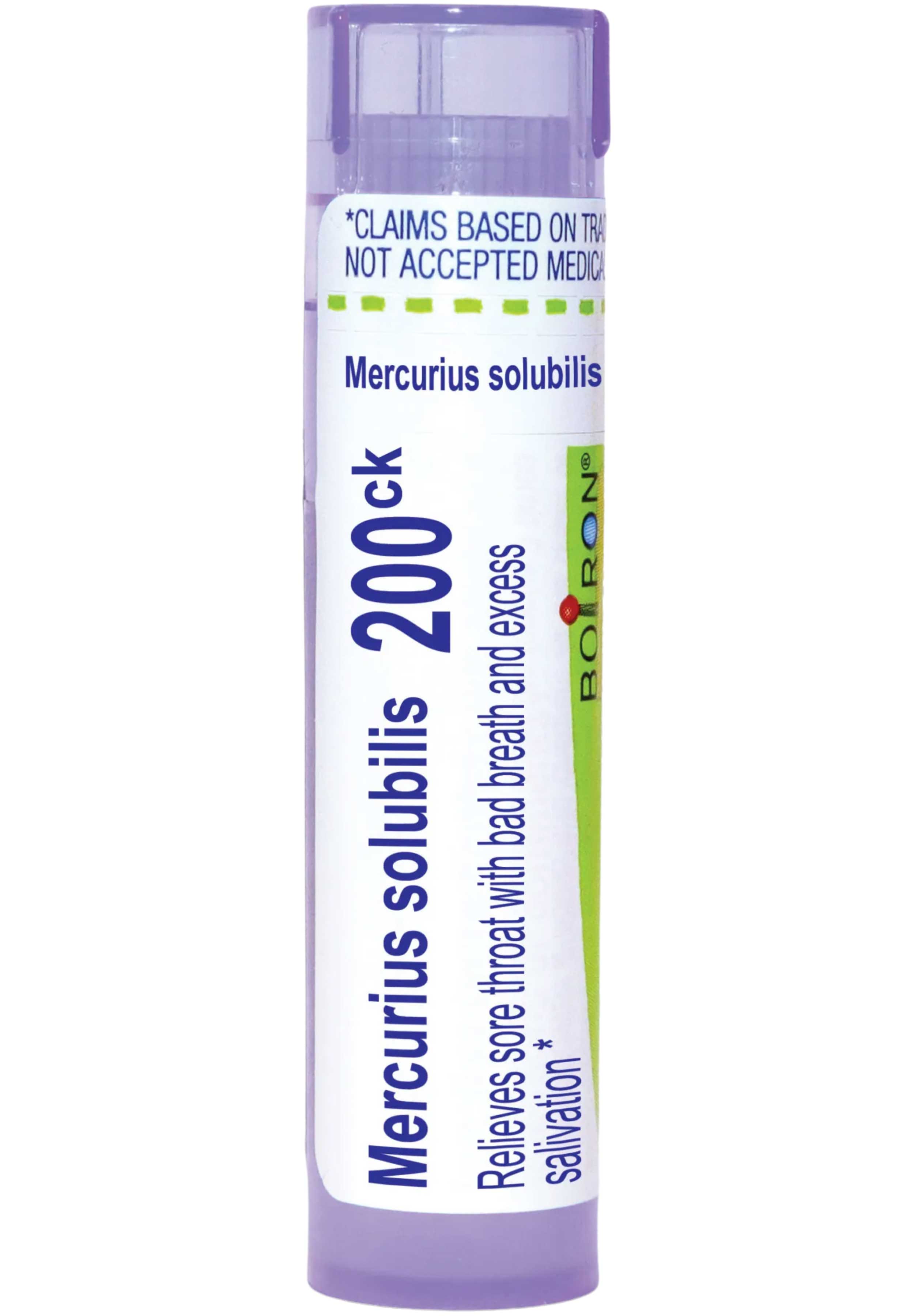 Boiron Homeopathics Mercurius Solubilis