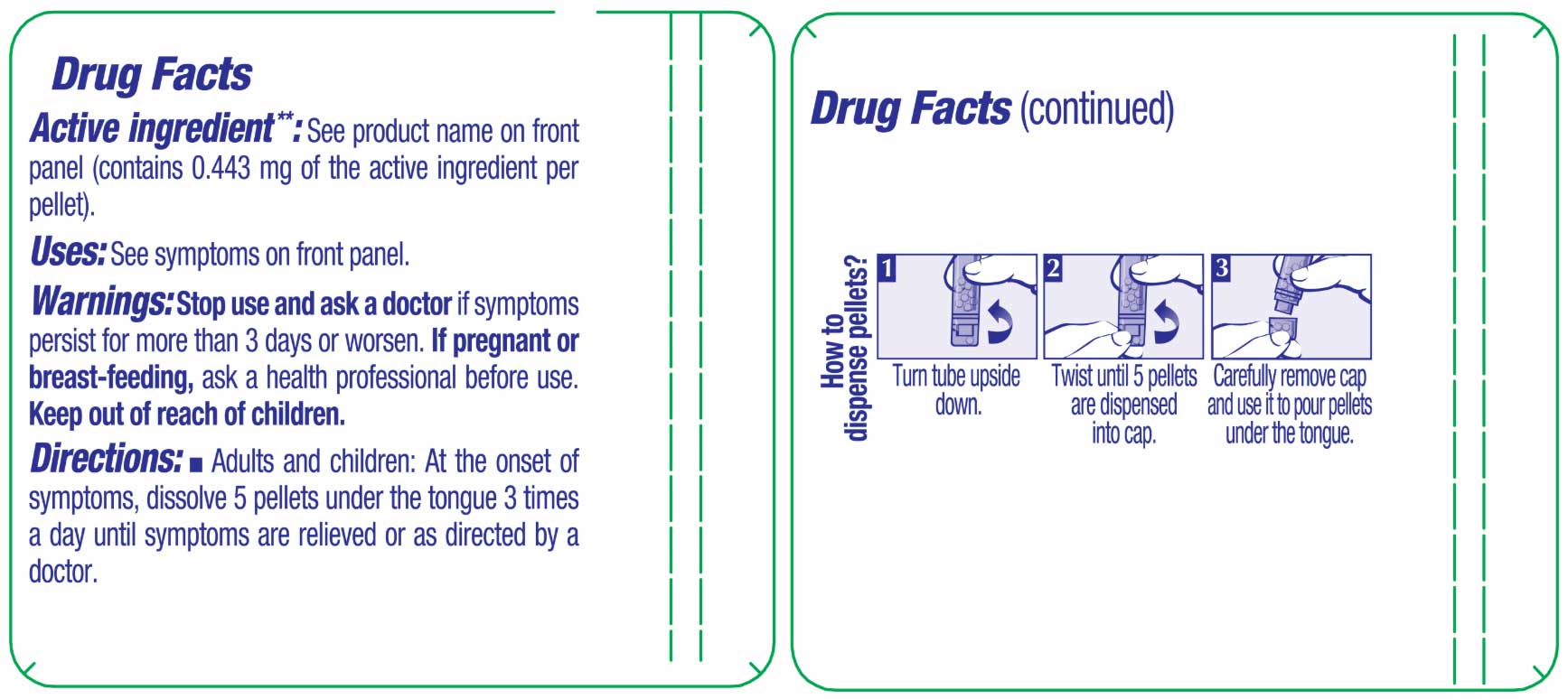 Boiron Homeopathics Natrum Muriaticum Ingredients